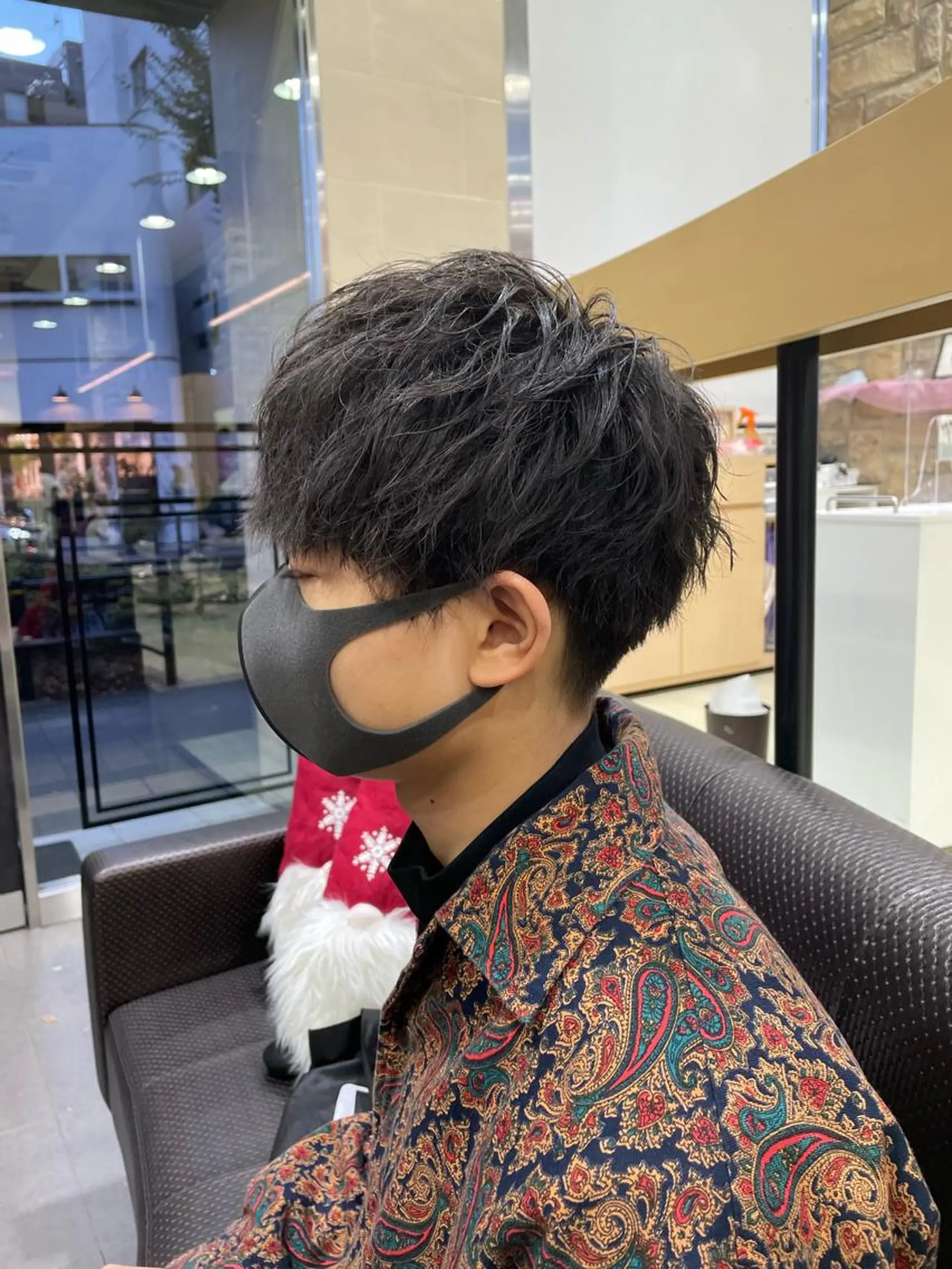 ショート パーマ メンズ 韓国🩶Y2Kネイル 💫くれはのネイルデザイン