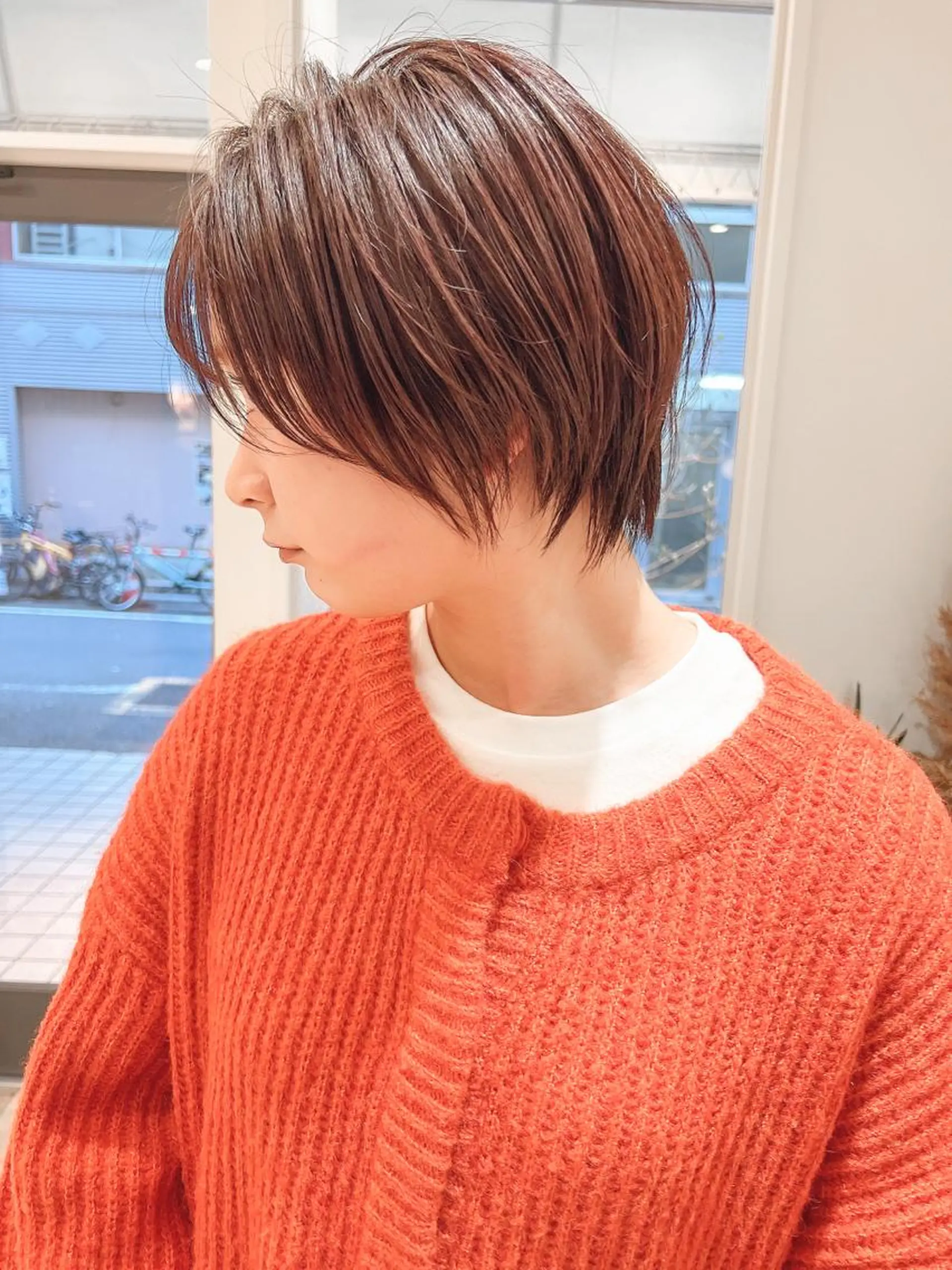 ショート カラー ヘアカラー LA KING GINZA TOKYO所属・🧡ショートの達人 🧡SHOのヘアスタイル