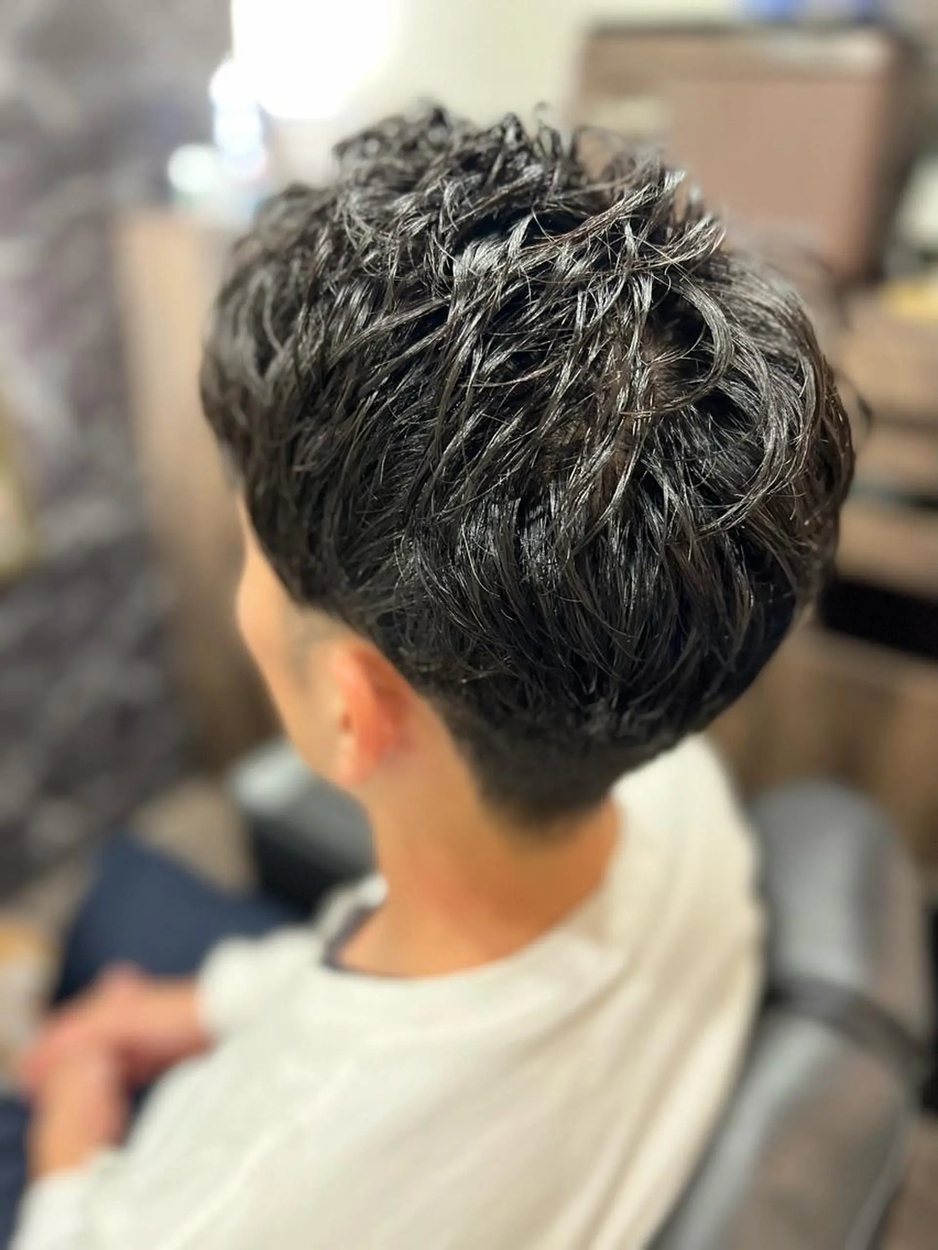 ショート LAVIE NEW STANDARD BARBER HANARE所属・HA GAのヘアスタイル
