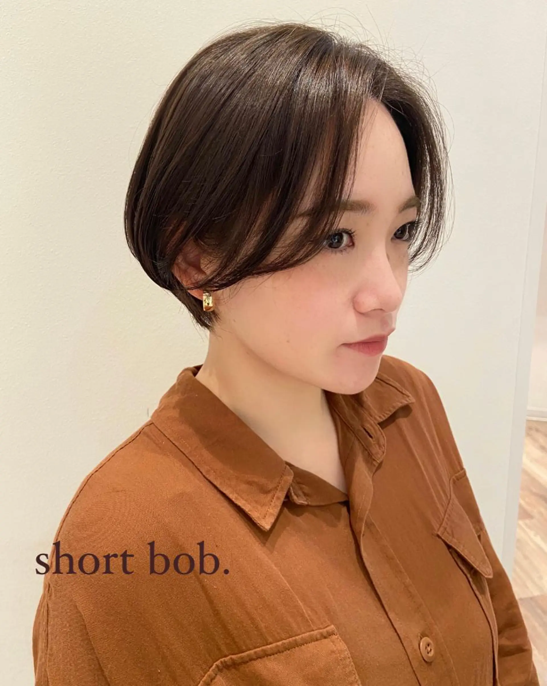 ショート カラー ショートボブ ボブ ショートヘア I know所属・木下 奈々のヘアスタイル