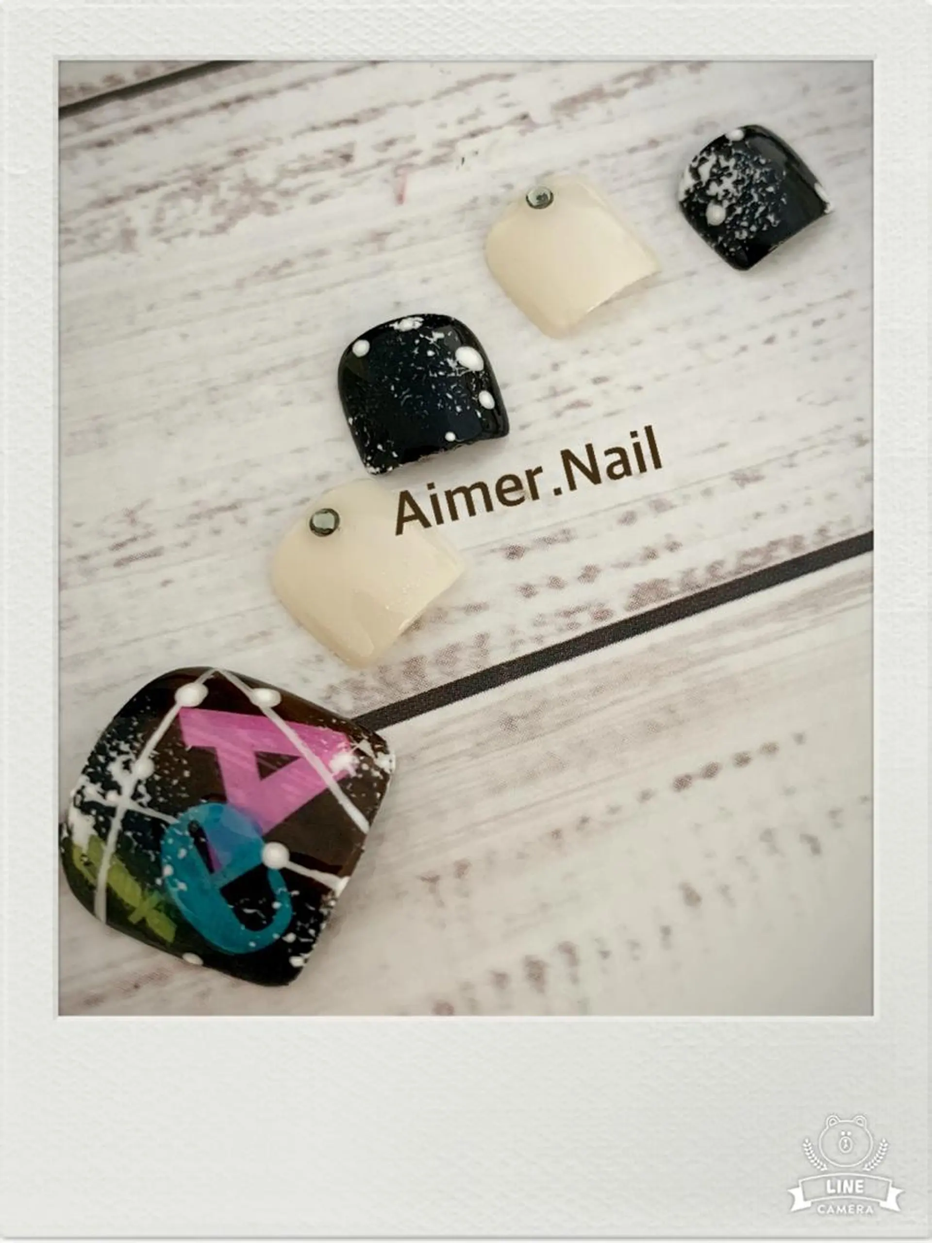 ネイル フットネイル フットネイル Aimer. Nailのネイルデザイン
