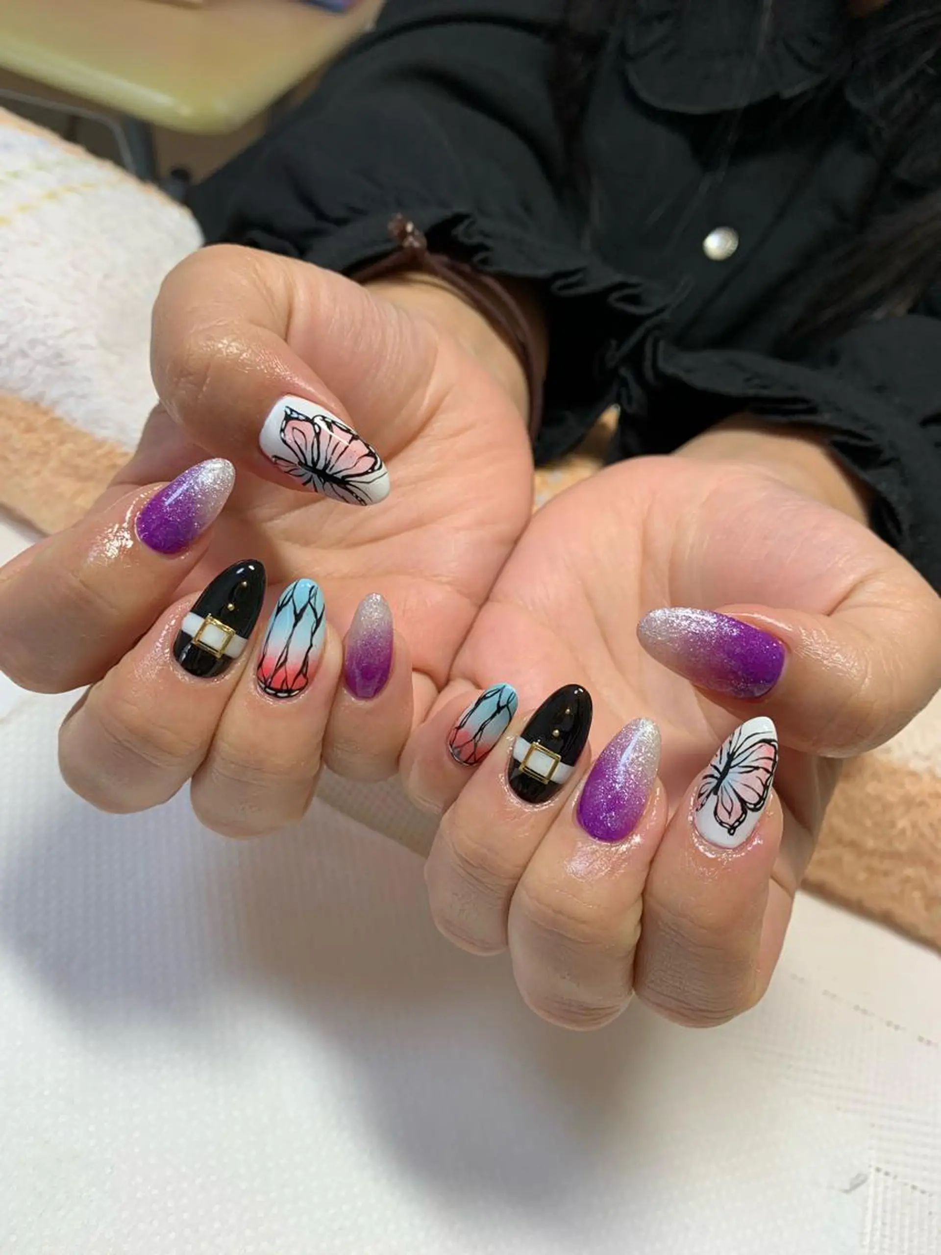 ネイル rukianail 新里のネイルデザイン