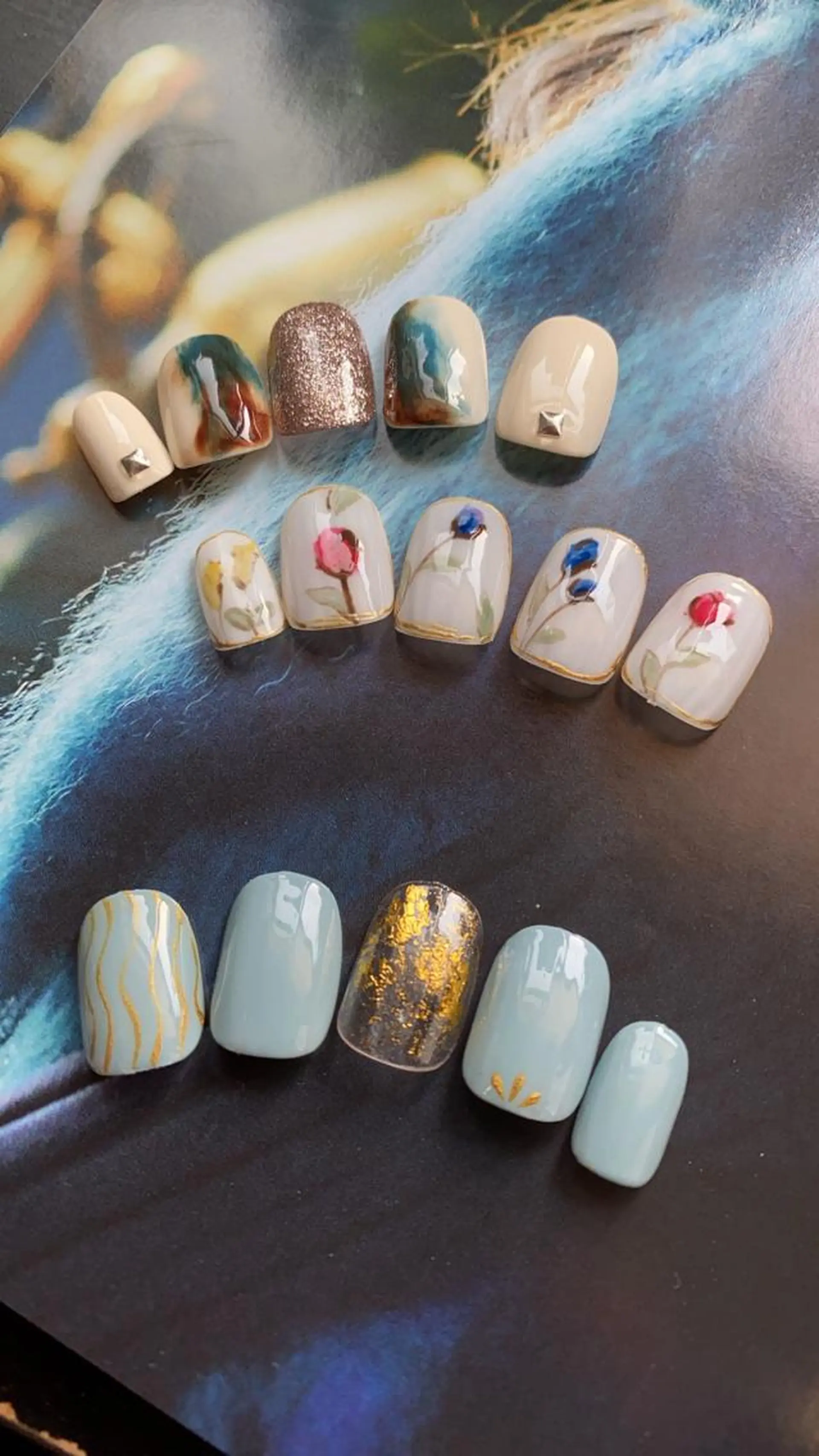 ネイル Lu, ema nailのネイルデザイン