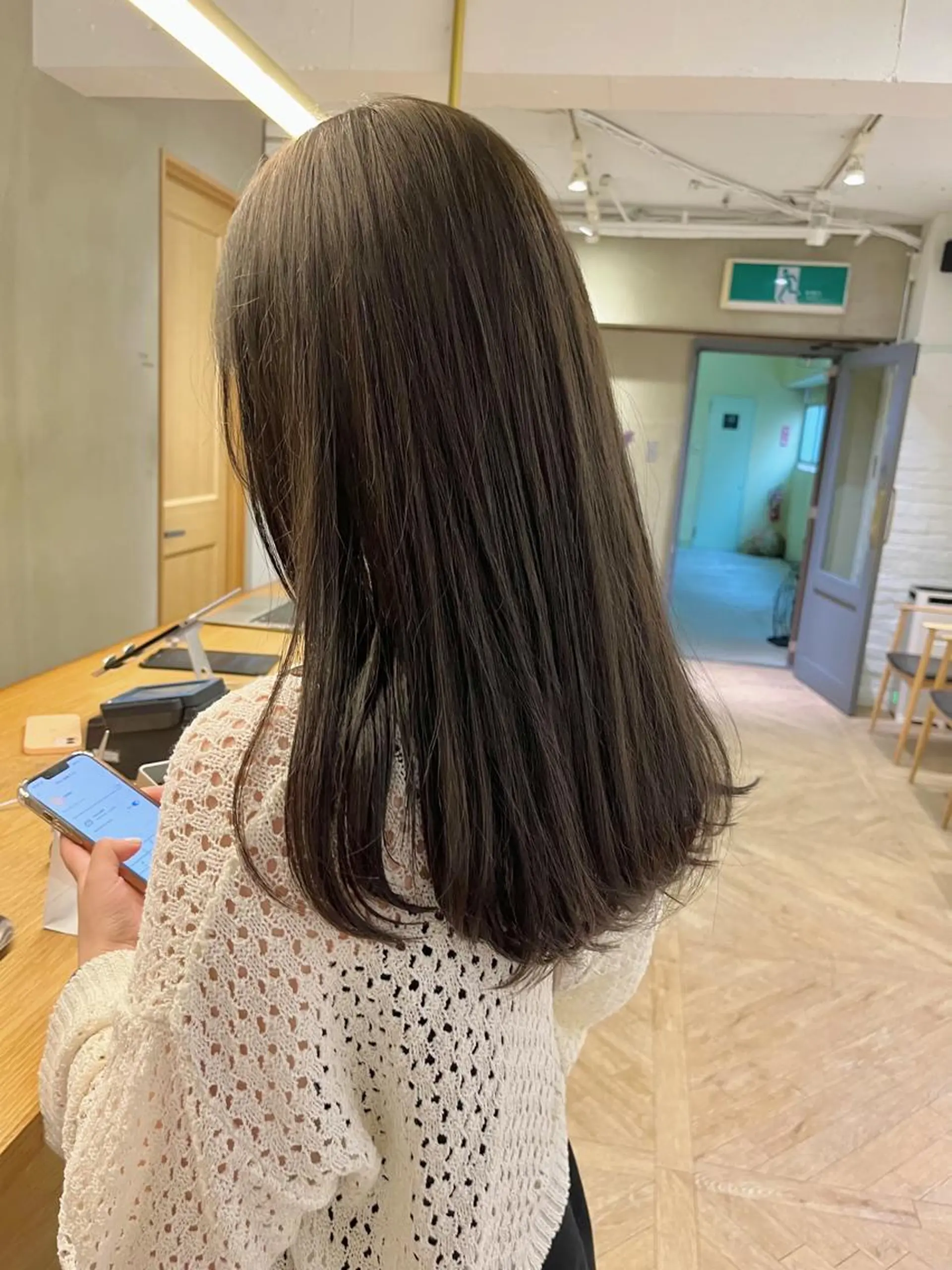 ロング カット ヘアカラー トリートメント レイヤーカット ✨️奥田良太✨️のヘアスタイル