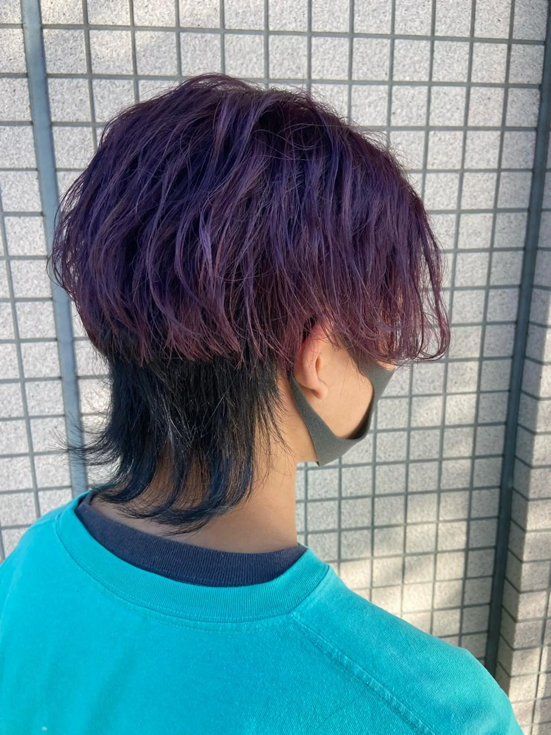 メンズ メンズウルフカット ウルフカット カット ヘアカラー wichi【ウィチ】所属・前島 優里のヘアスタイル