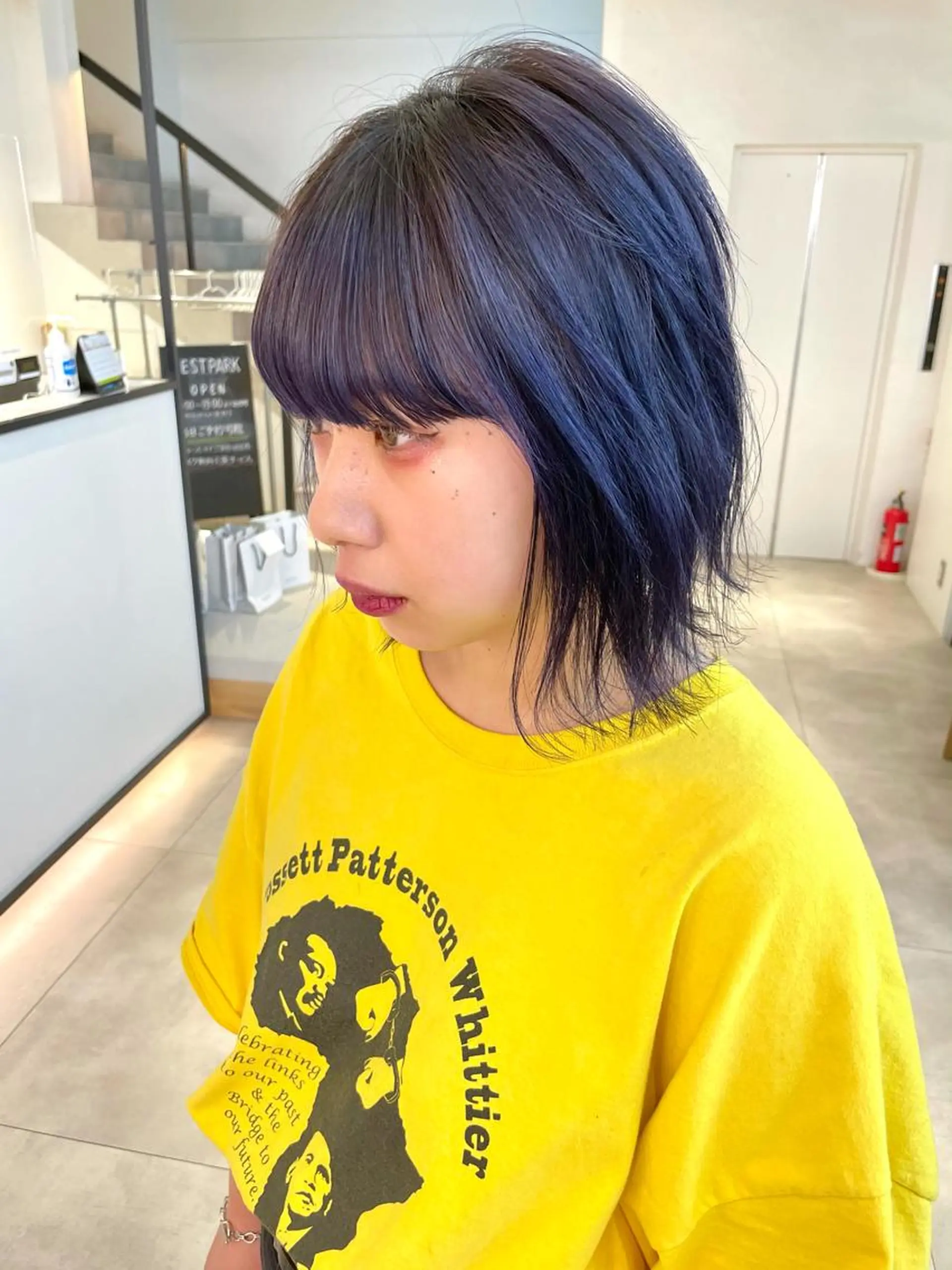 ミディアム カラー ヘアカラー 🇰🇷カルマパーマ kaito🇰🇷のヘアスタイル