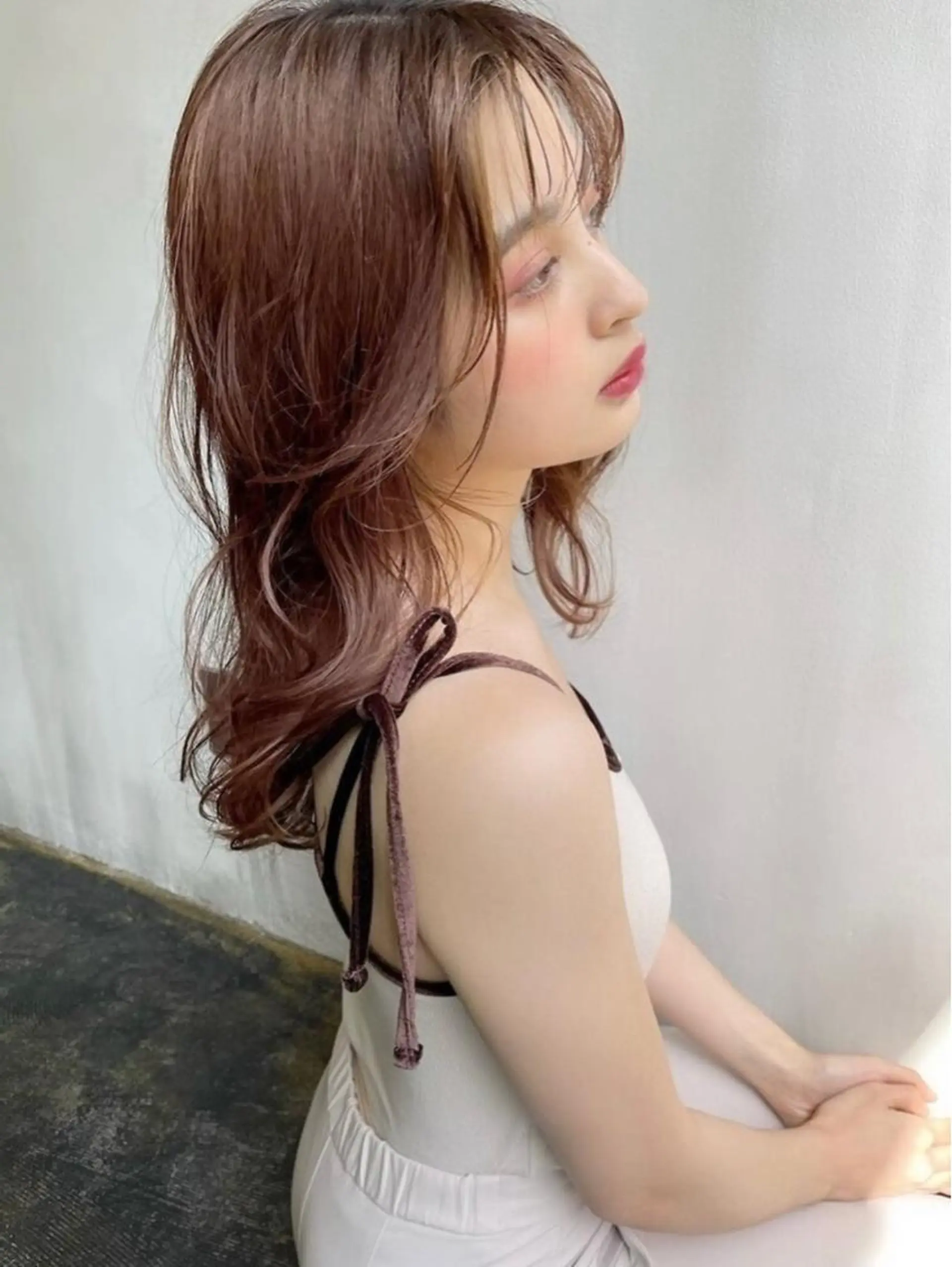 ロング カラー カット ヘアカラー レイヤーカット 🪐REIKAのヘアスタイル