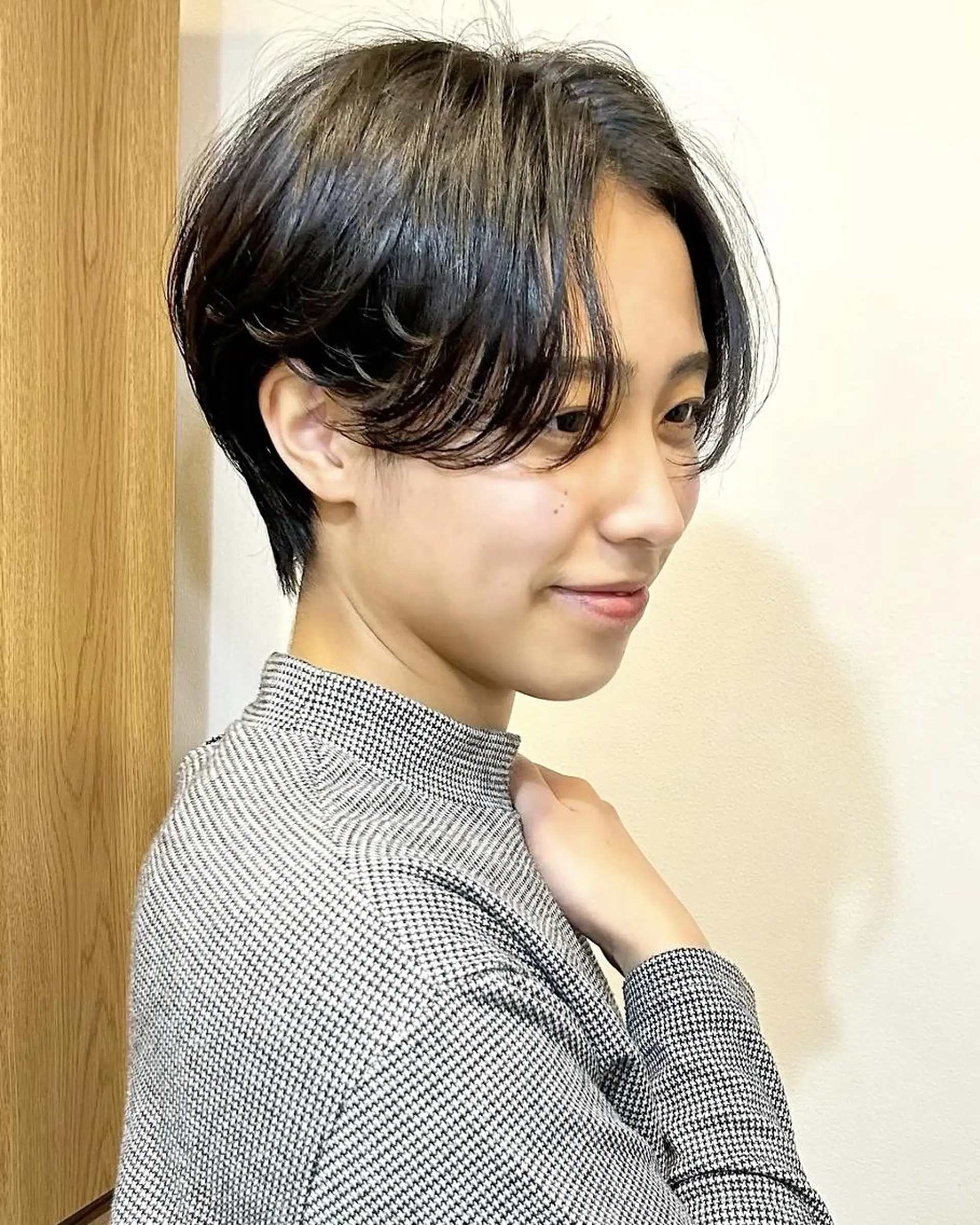 ショート カット トリートメント ioe 茶屋町のヘアスタイル
