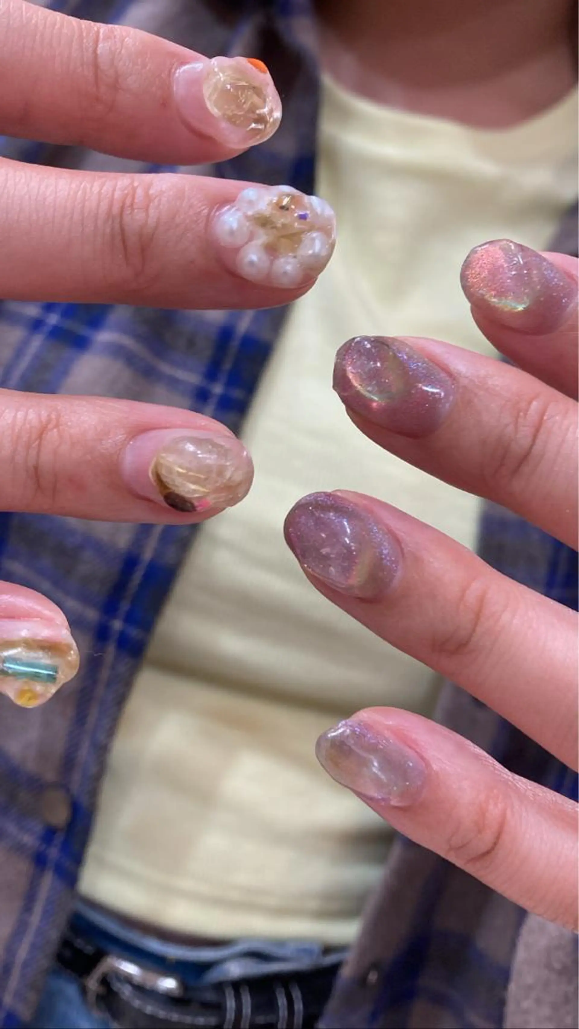 ネイル nailsalon　hue所属・小山 羽奈のネイルデザイン