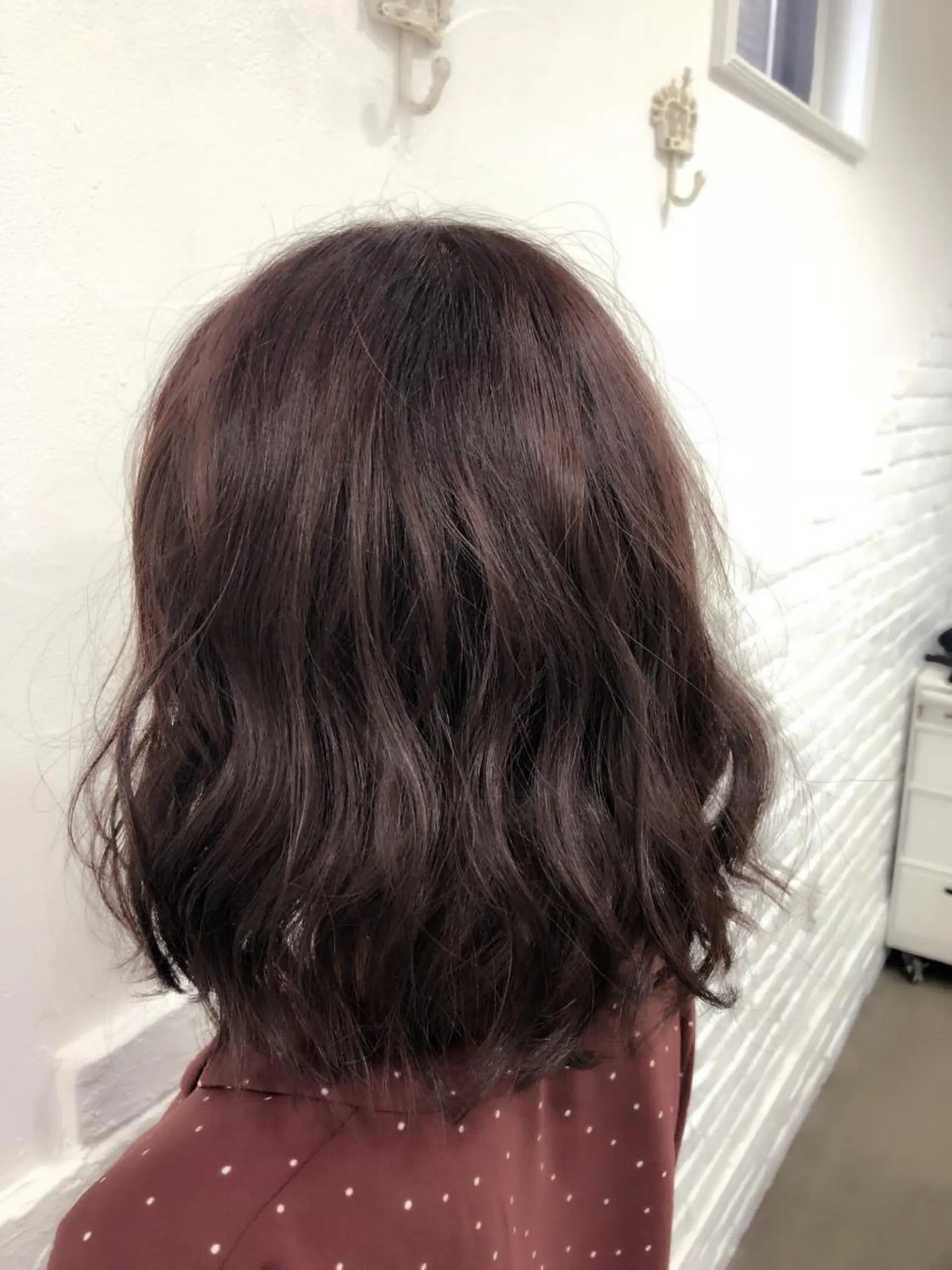 ミディアム ヘアカラー トリートメント ヘアセット 💍艶カラー KAREN💍のヘアスタイル