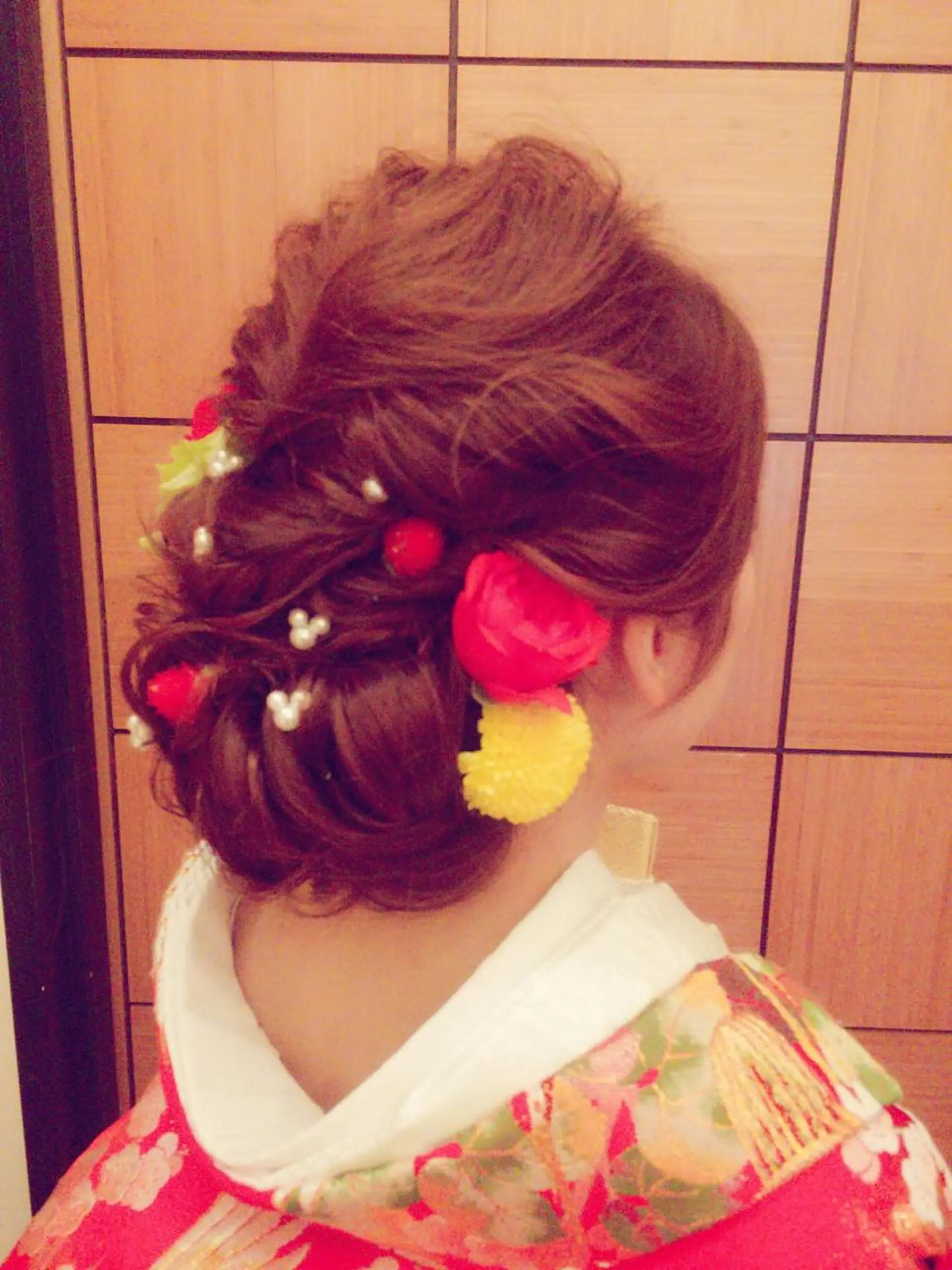 ロング ヘアアレンジ グランパルティータ所属・石丸 洋子のヘアスタイル