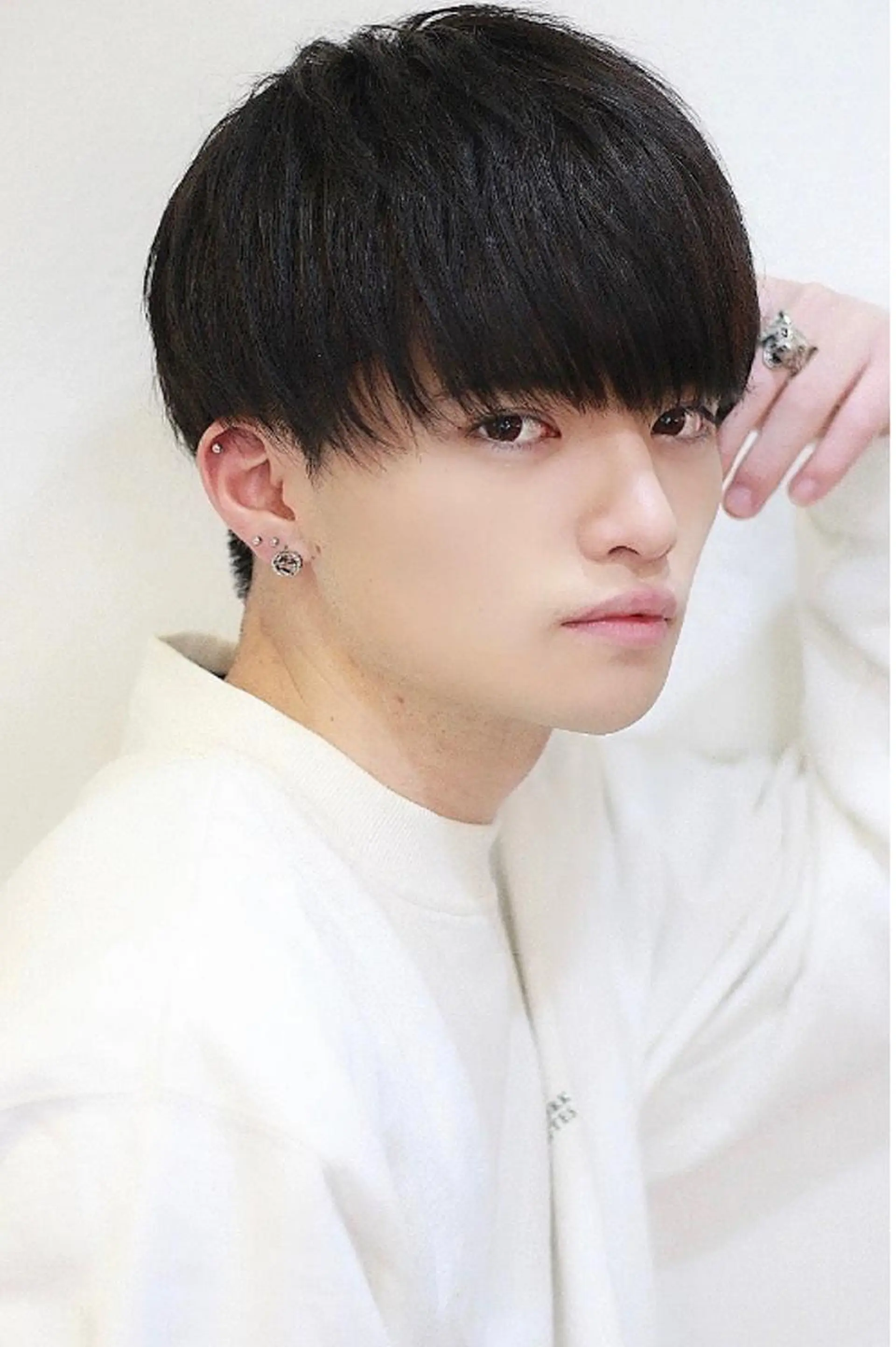 メンズ マッシュ 井上 りょうのヘアスタイル