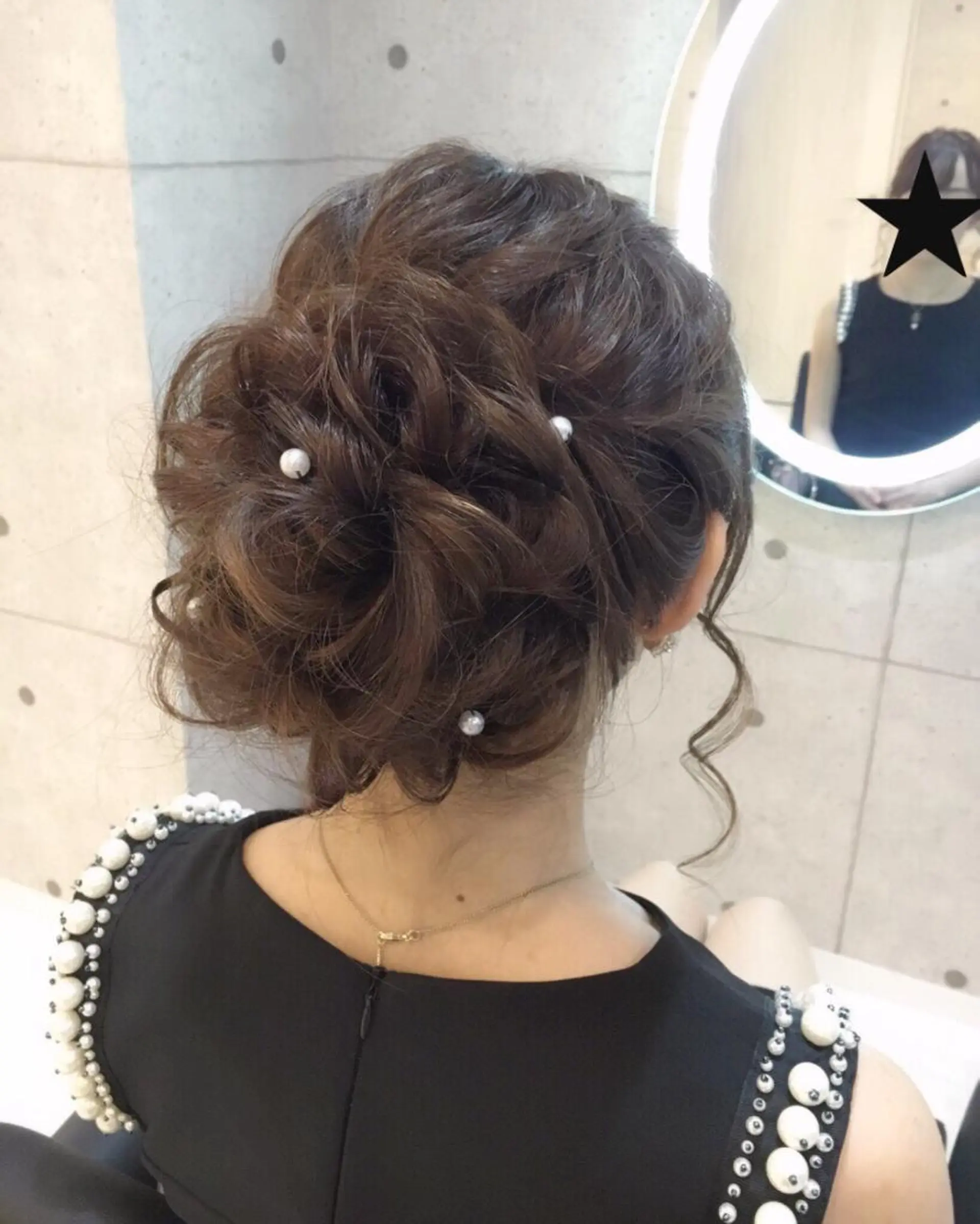 ヘアアレンジ ヘアセット lien natsukiのヘアスタイル
