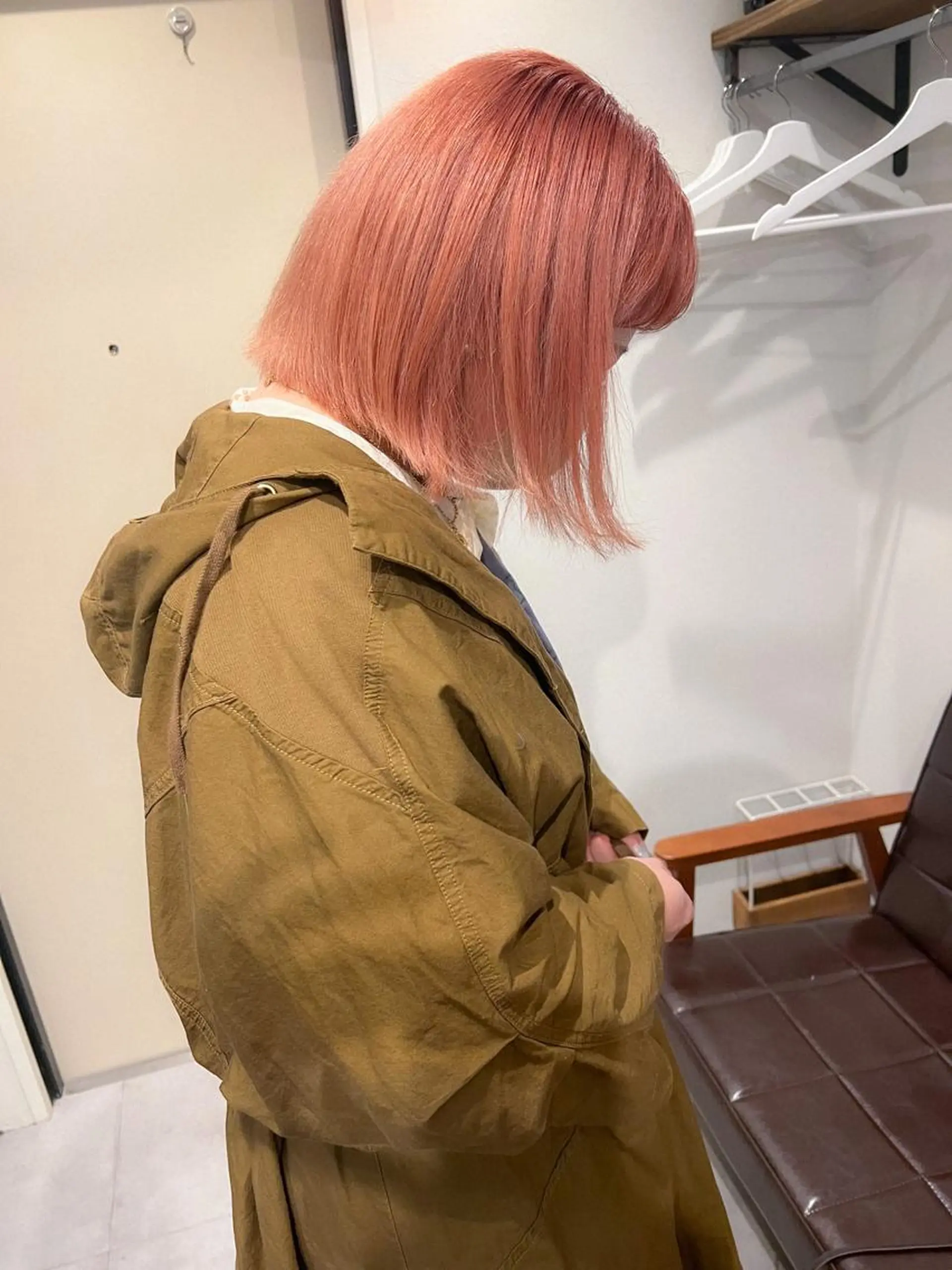 ショート カラー ピンクカラー ヘアカラー カラーパティシエ facce🌼ikoのヘアスタイル