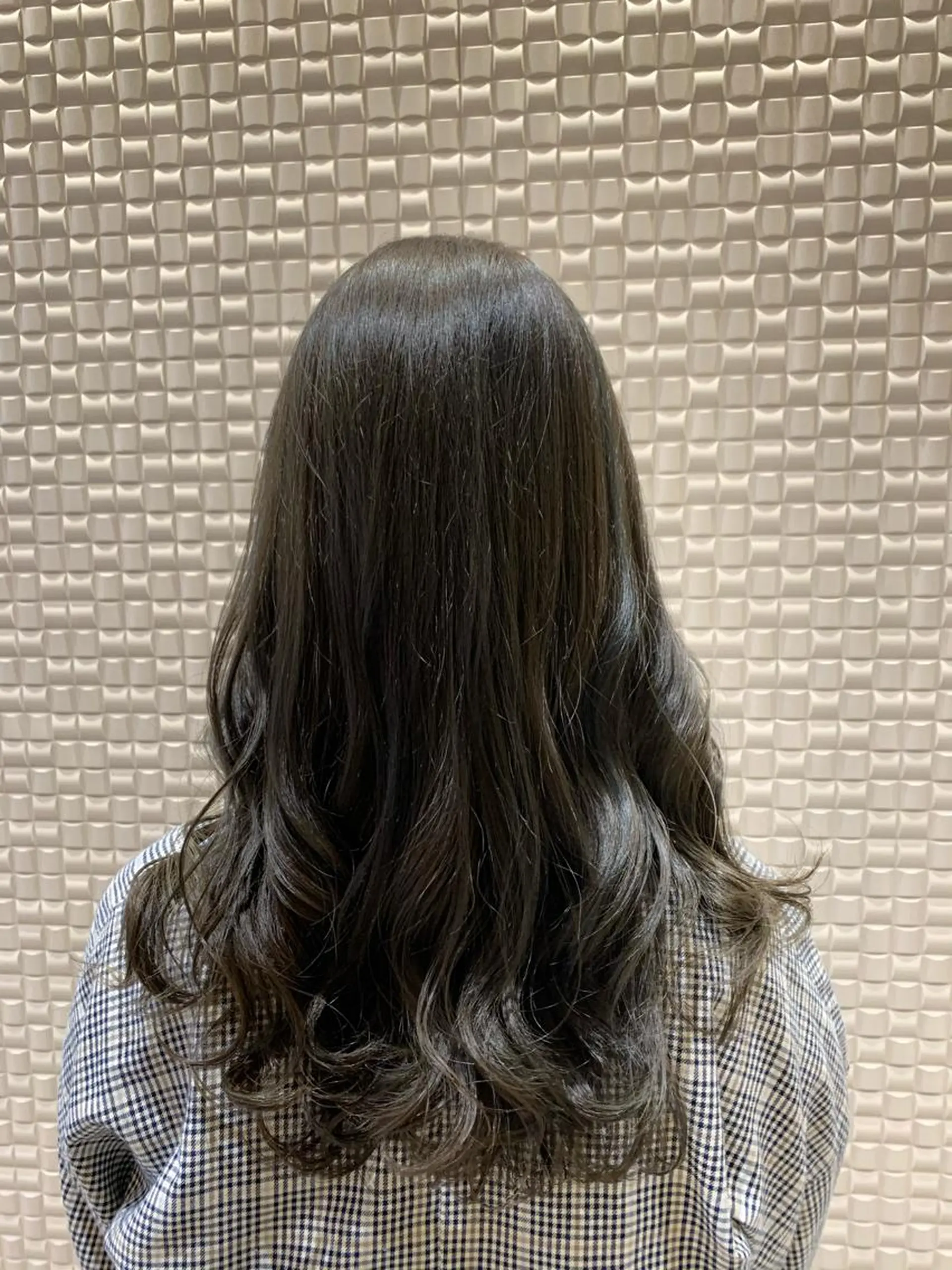 セミロング カラー シャドールーツ美容師 篠原康太のヘアスタイル