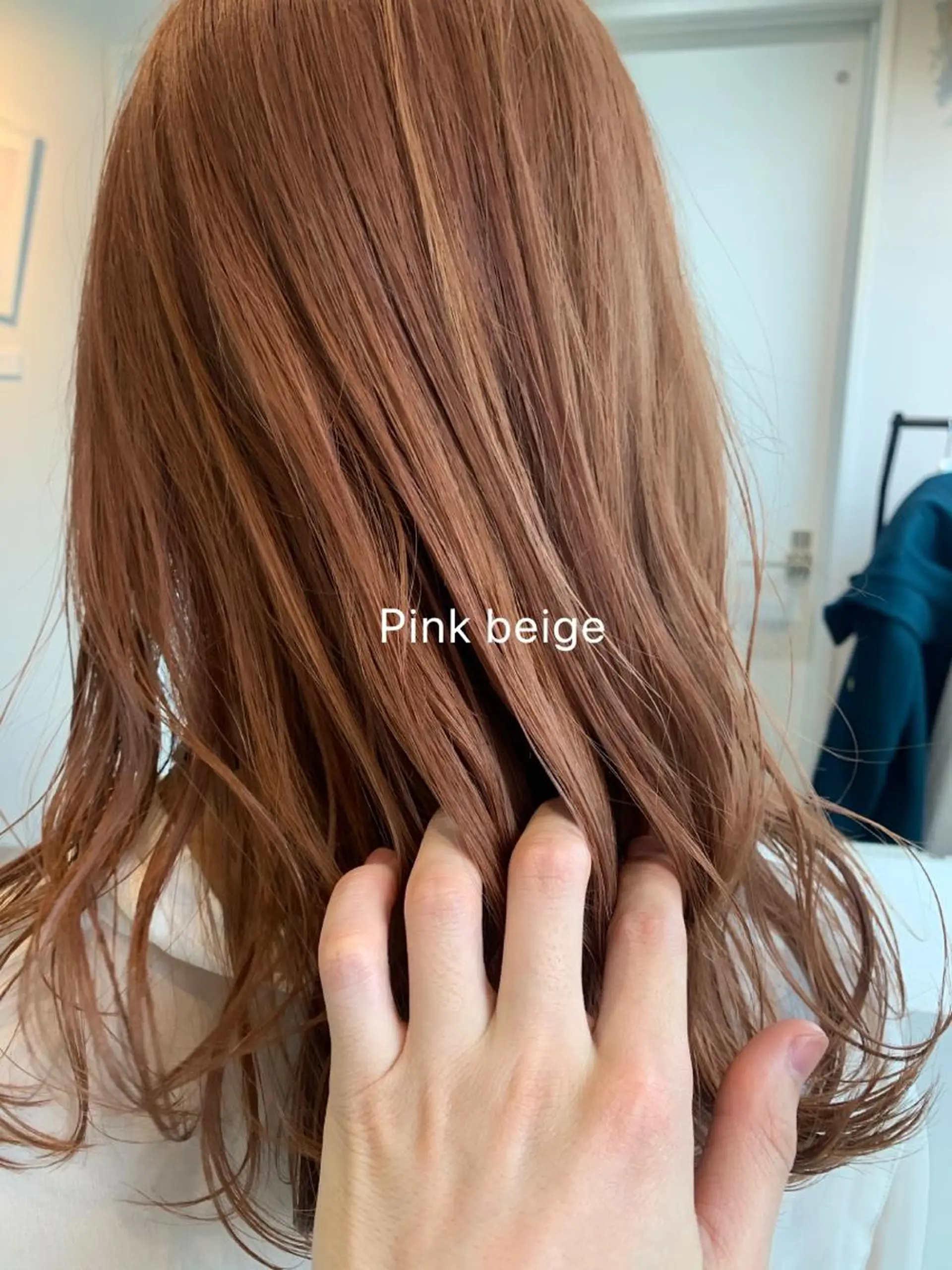 カラー ベージュカラー ブリーチ ピンクカラー ピンクベージュ カット ヘアカラー トリートメント loka所属・山本 晶大のヘアスタイル