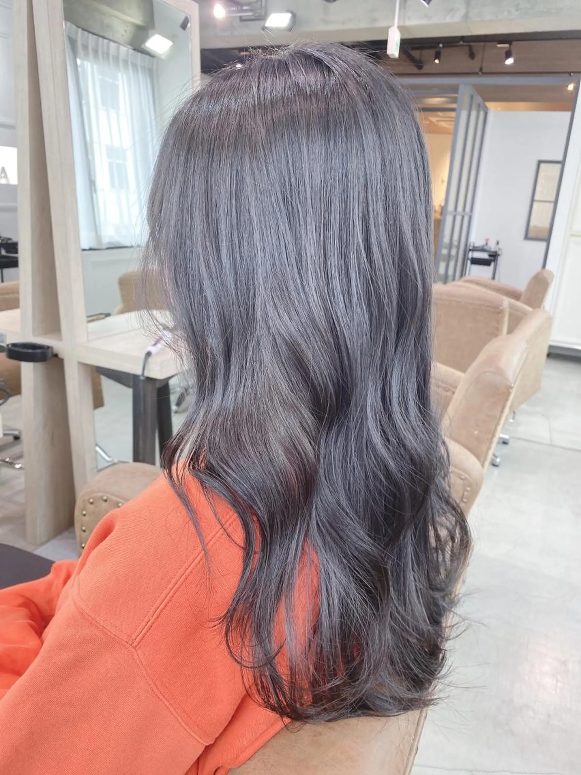 ロング カラー Resta所属・カミヤ タカヒロのヘアスタイル