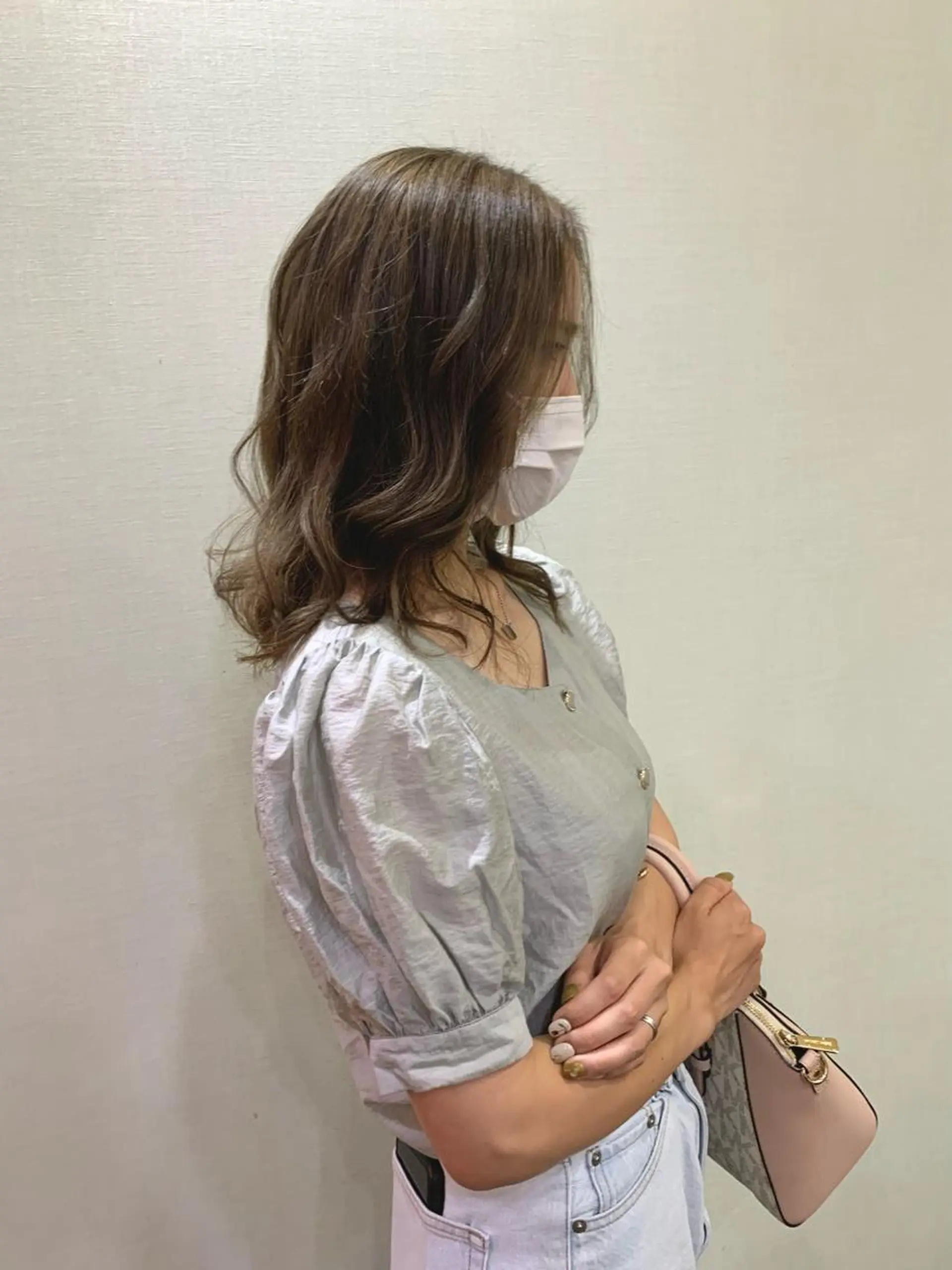 セミロング カラー Lunapiena所属・Lunapiena 🫧ナナのヘアスタイル