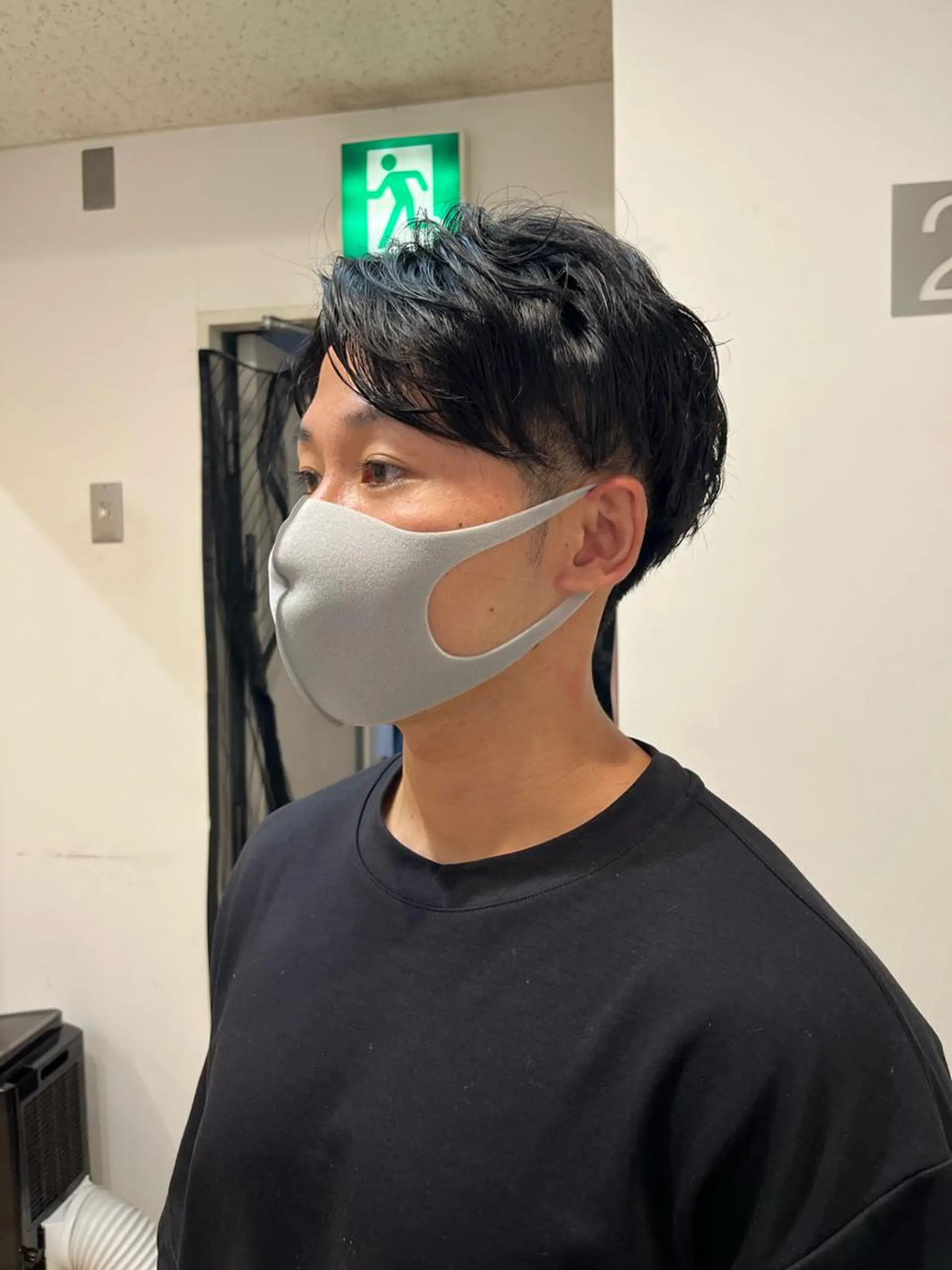 パーマ メンズ センターパート メンズパーマ ニュアンスパーマ カット パーマ 💠つたふうか/ 韓国/メンズヘア💠のヘアスタイル