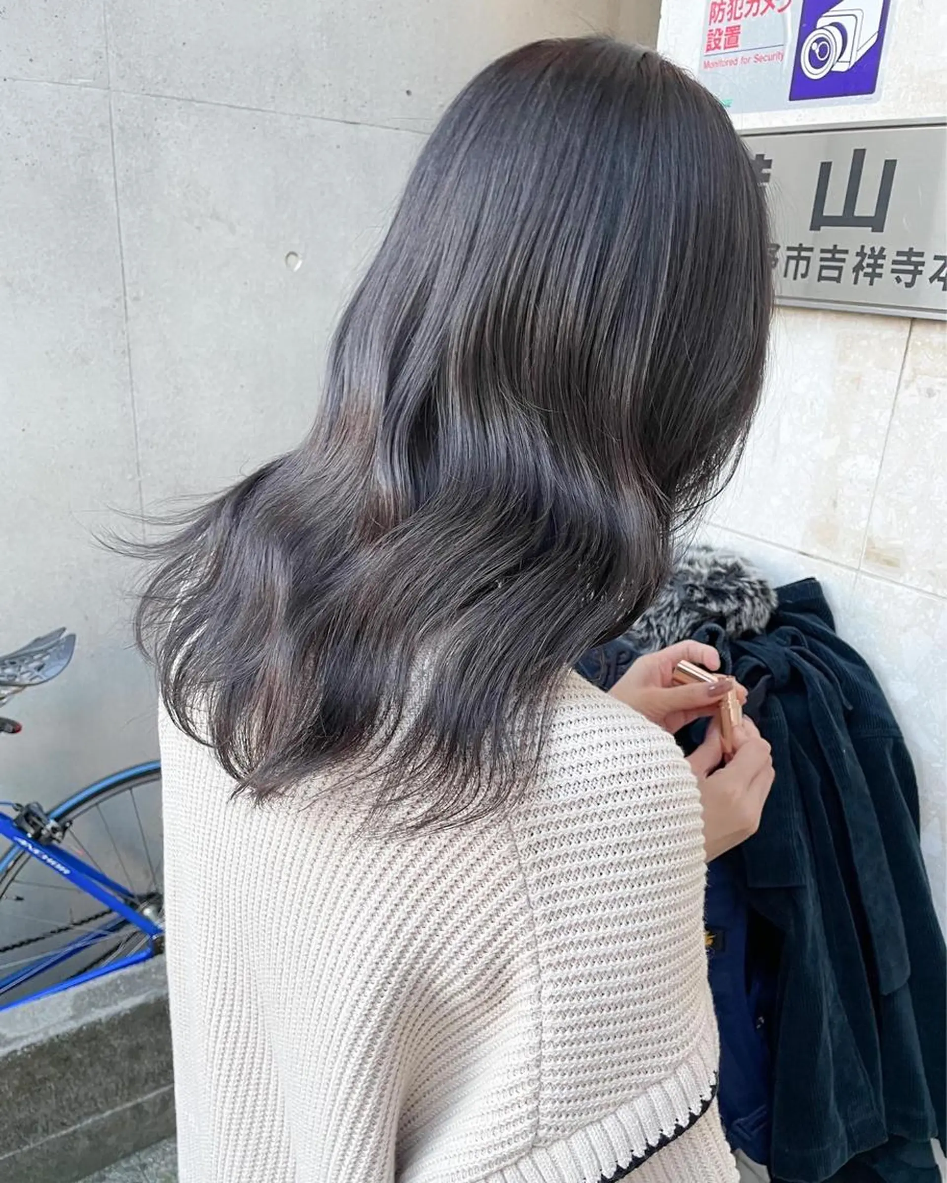 ミディアム 透明感カラー🥣 大平優香のヘアスタイル