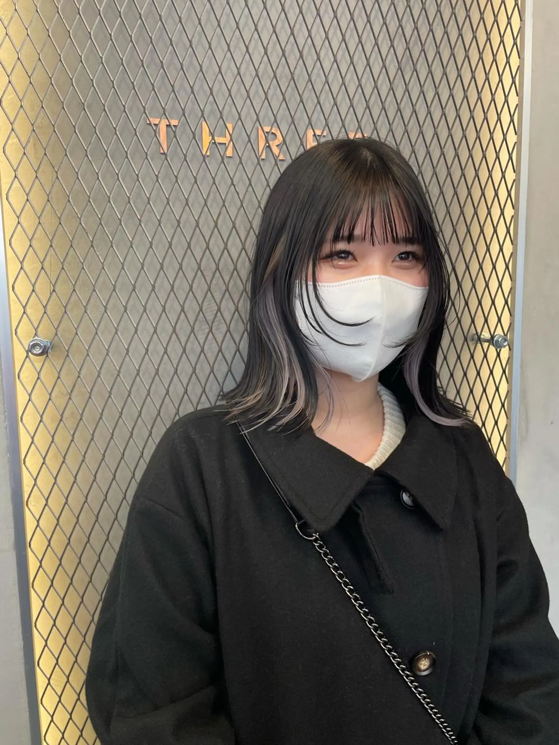 ミディアム カラー THREE...HAKATA　BLEACH所属・Riri /ヘアセットのヘアスタイル