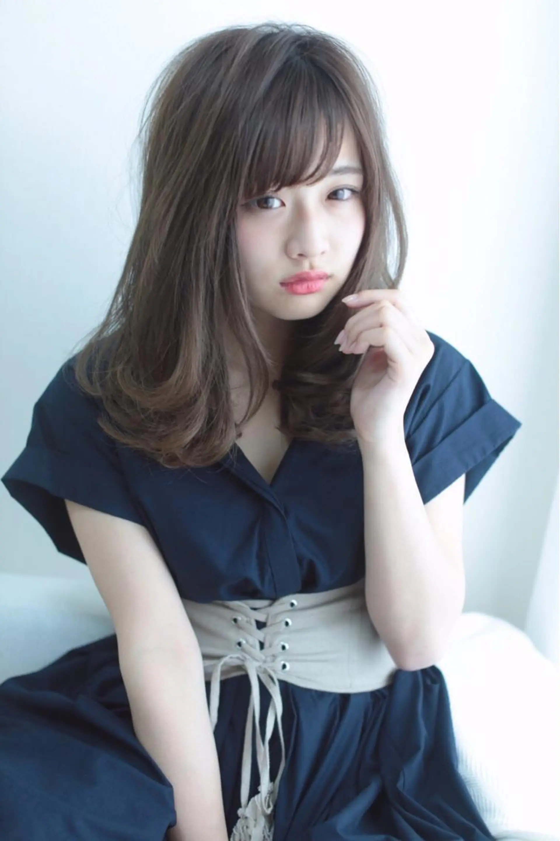 セミロング セミロングパーマ トリートメント カット パーマ トリートメント ◎髪質改善/艶カラー ◎voyageのヘアスタイル