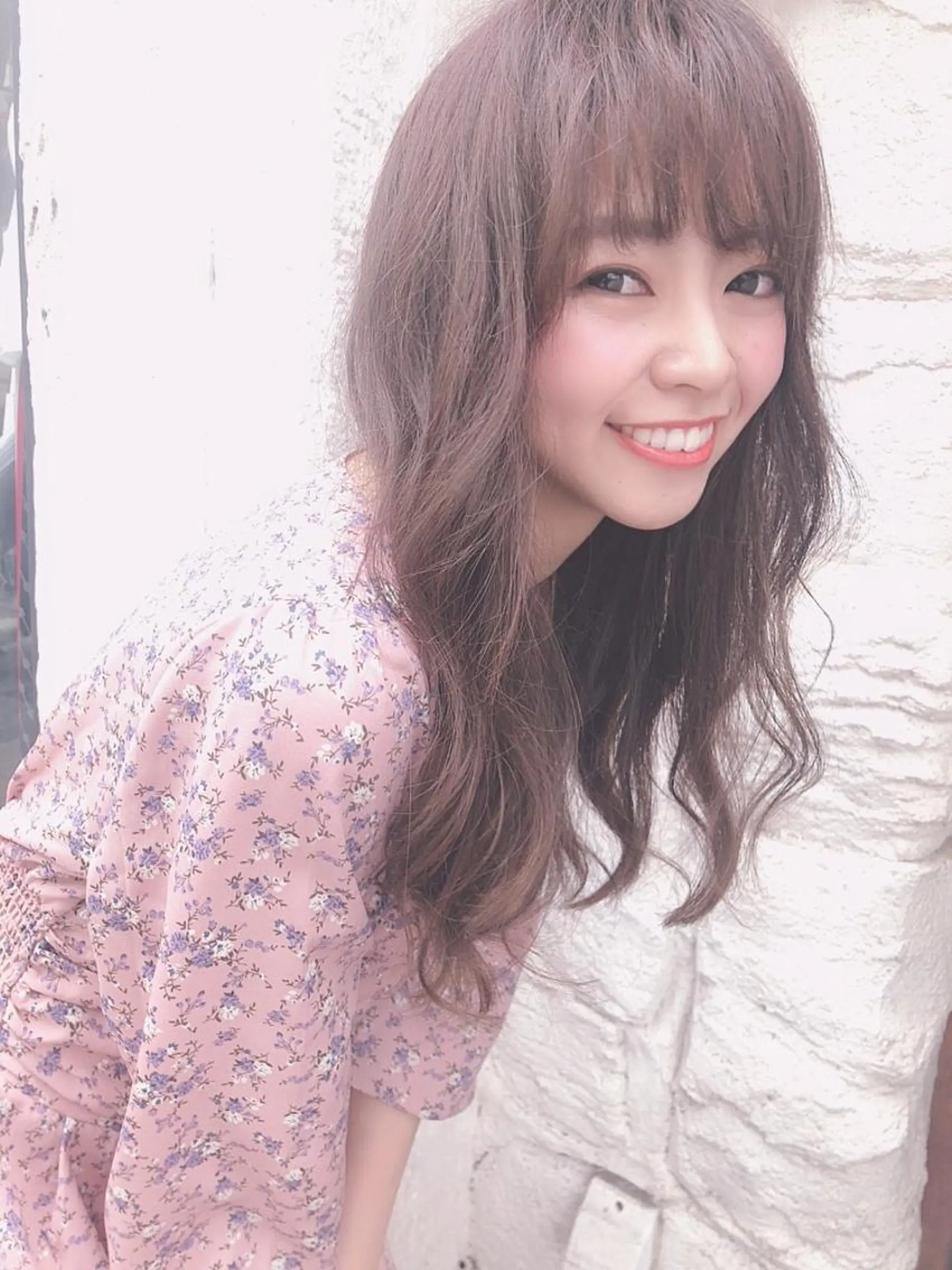 ロング カラー パーマ ヘアアレンジ salowin所属・名古屋本山髪質改善 NANAのヘアスタイル