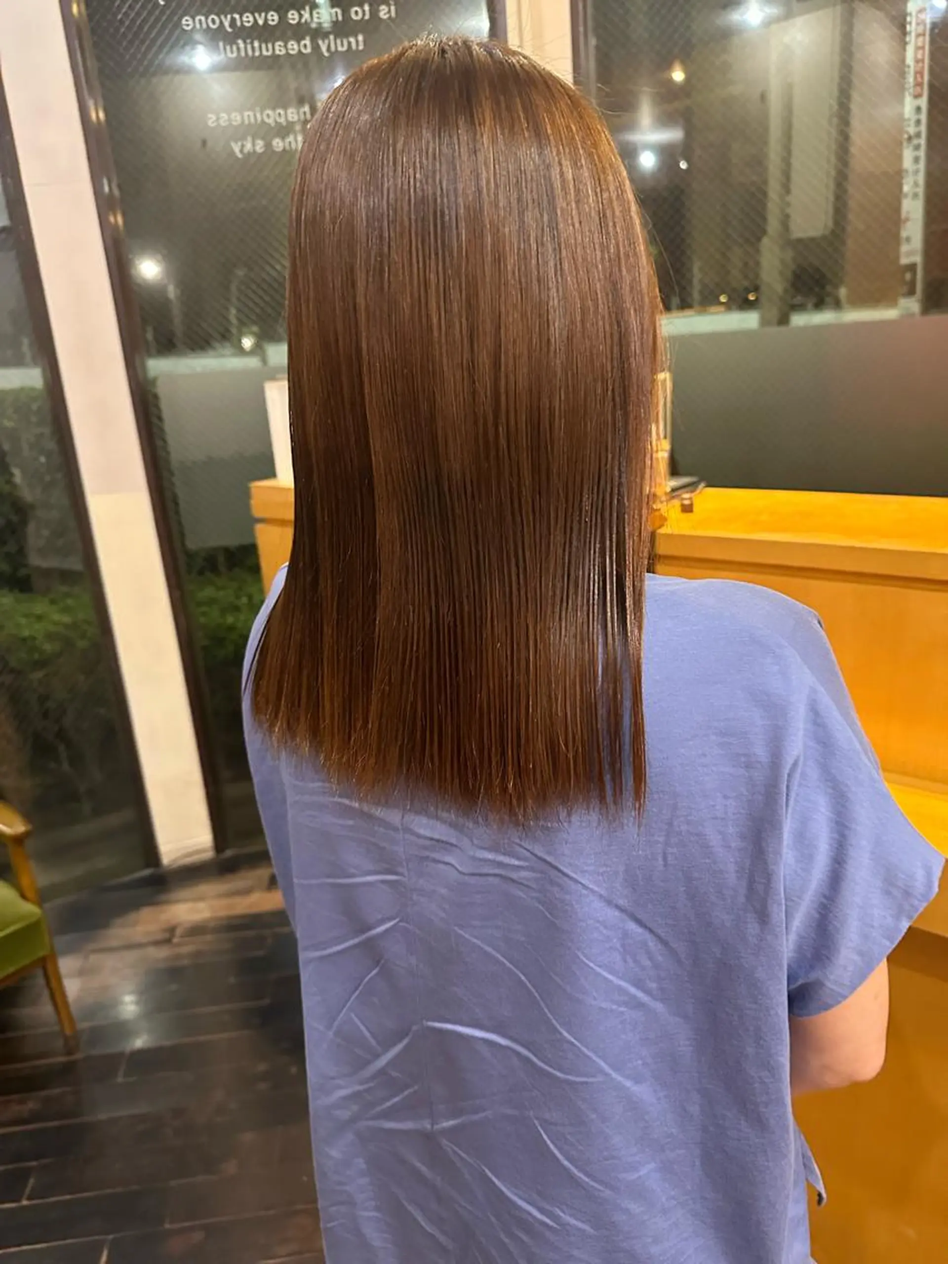 ミディアム パーマ 井上 翠月のヘアスタイル
