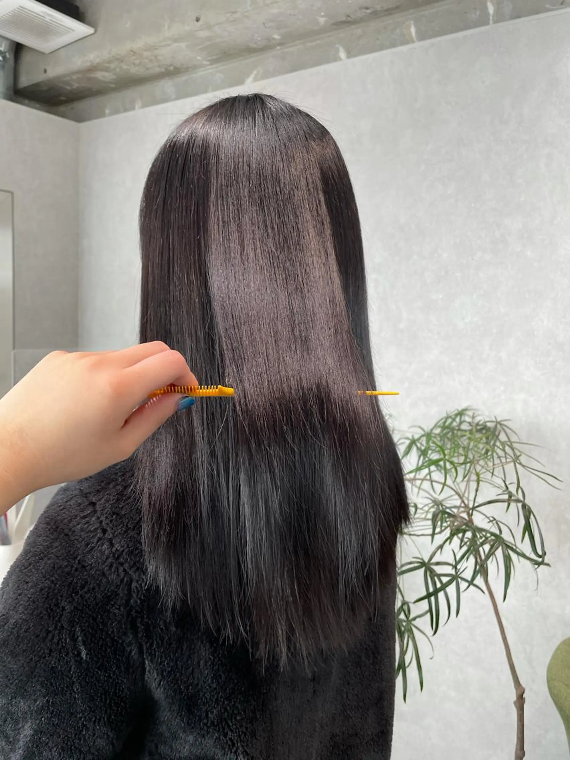ロング カラー ヘアカラー トリートメント ナチュラル透明感🌱 小山美樹子のヘアスタイル