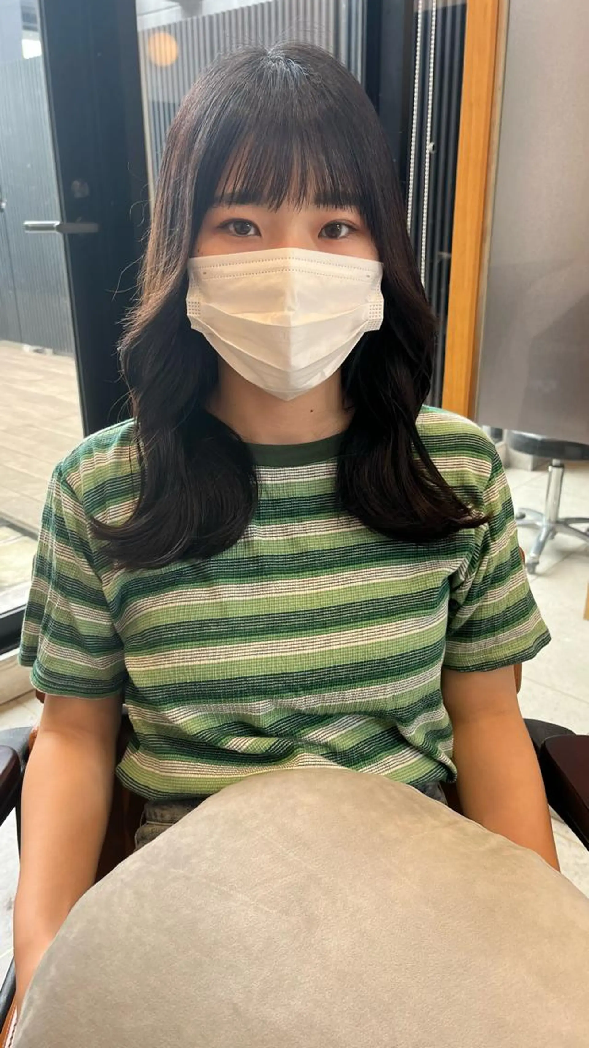 セミロング カラー classic 新横浜所属・大人girly🛋️ 🤍yukakoのヘアスタイル