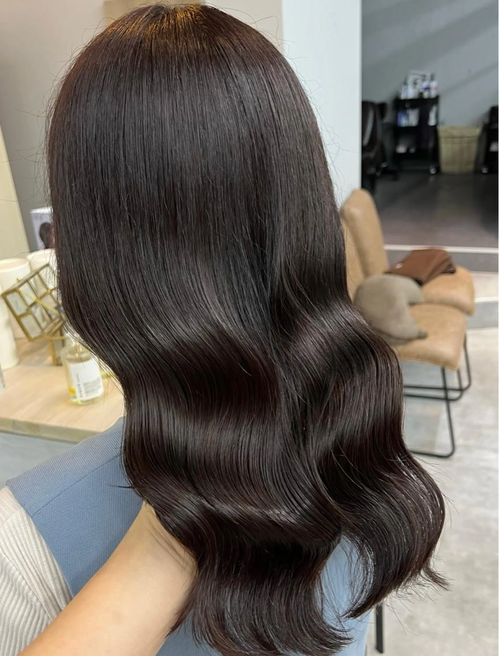 ロング カット ヘアカラー トリートメント ヘアセット wehlen【ヴェーレン】所属・プル艶職人/ にしものヘアスタイル