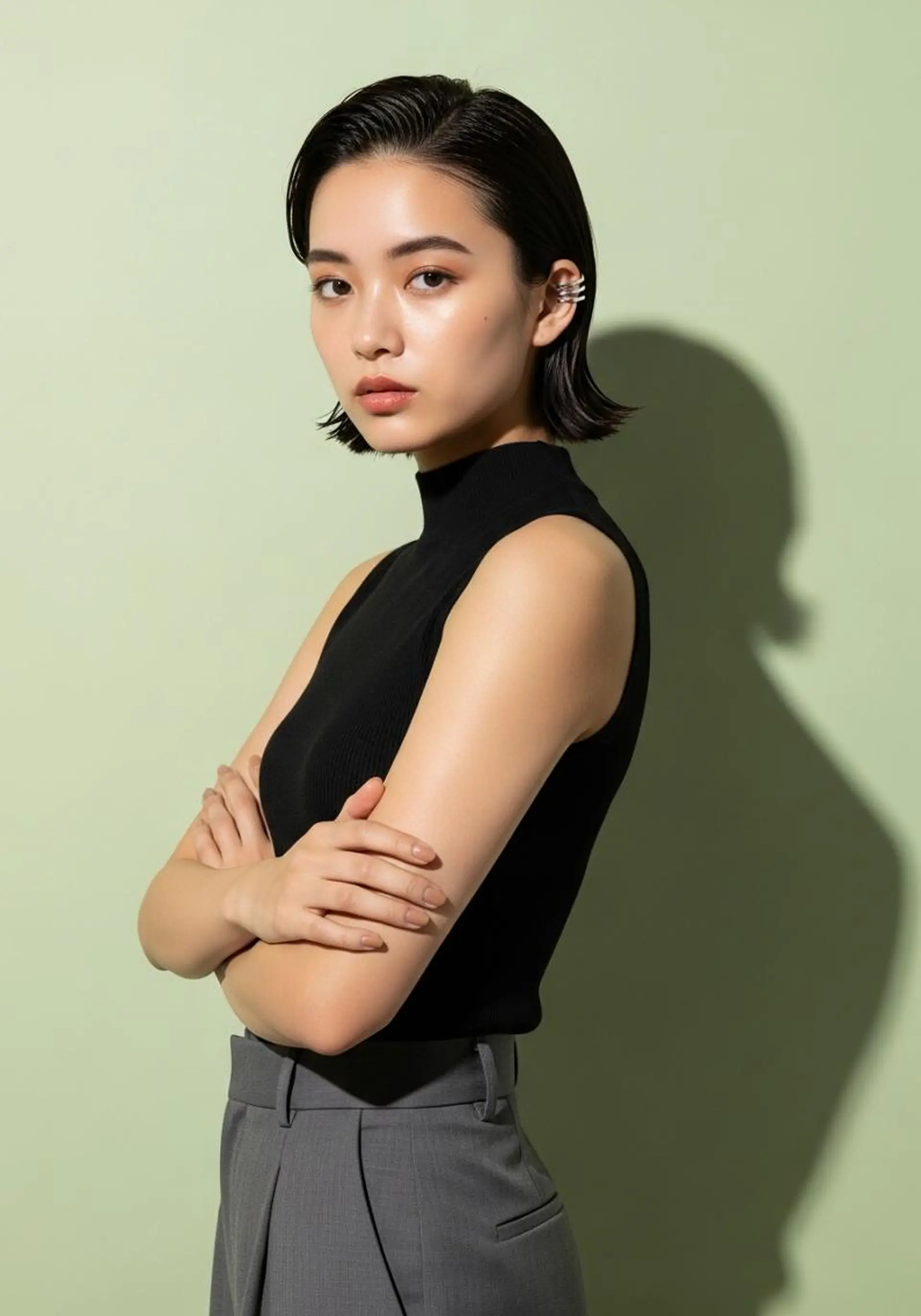 ショート ショートボブ ボブ ショートヘア カット トリートメント Halo/長居美容室 ショート/ROKIのヘアスタイル