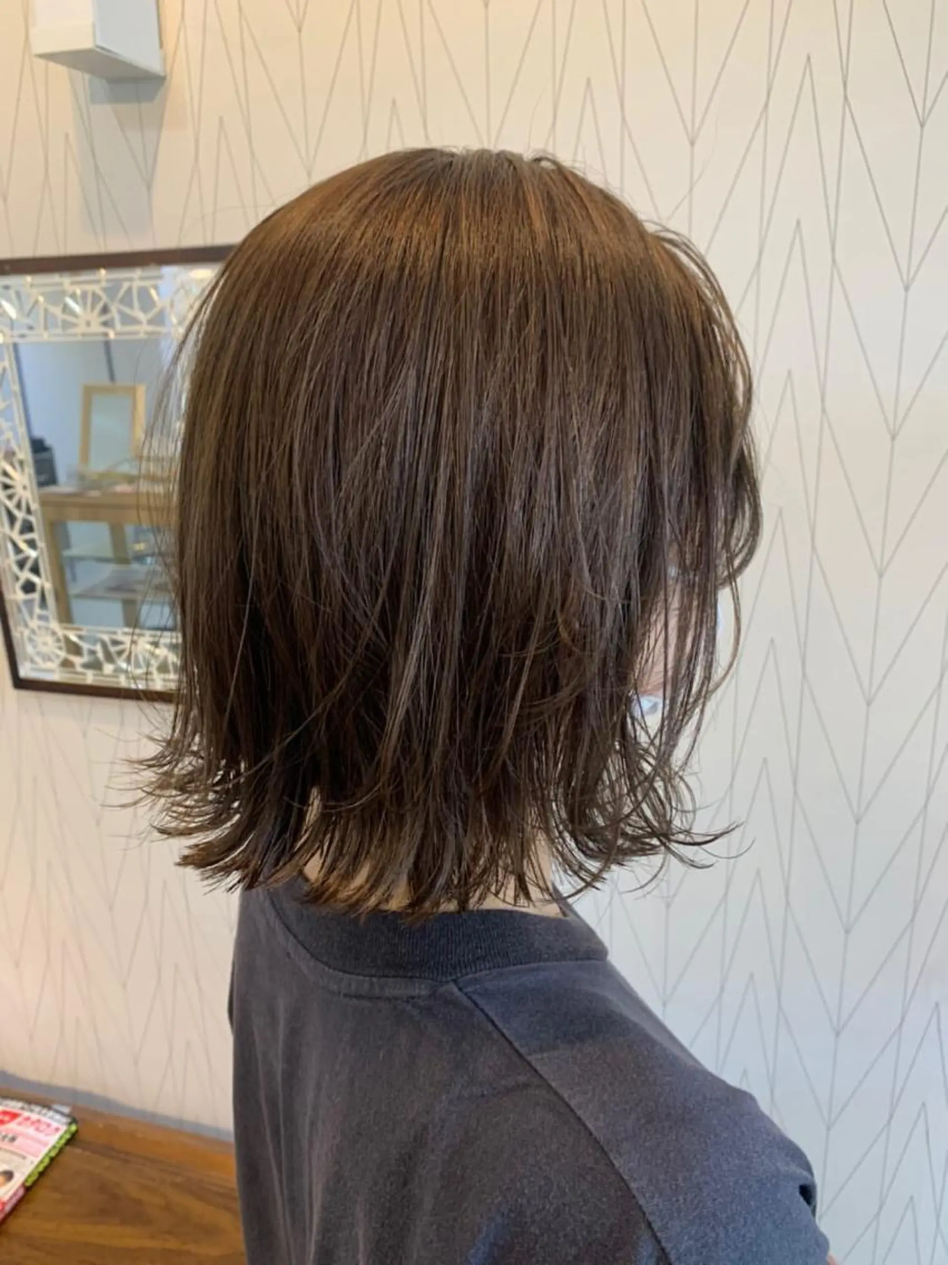 ミディアム カラー joli【ジョリ】所属・mayu ☺︎のヘアスタイル