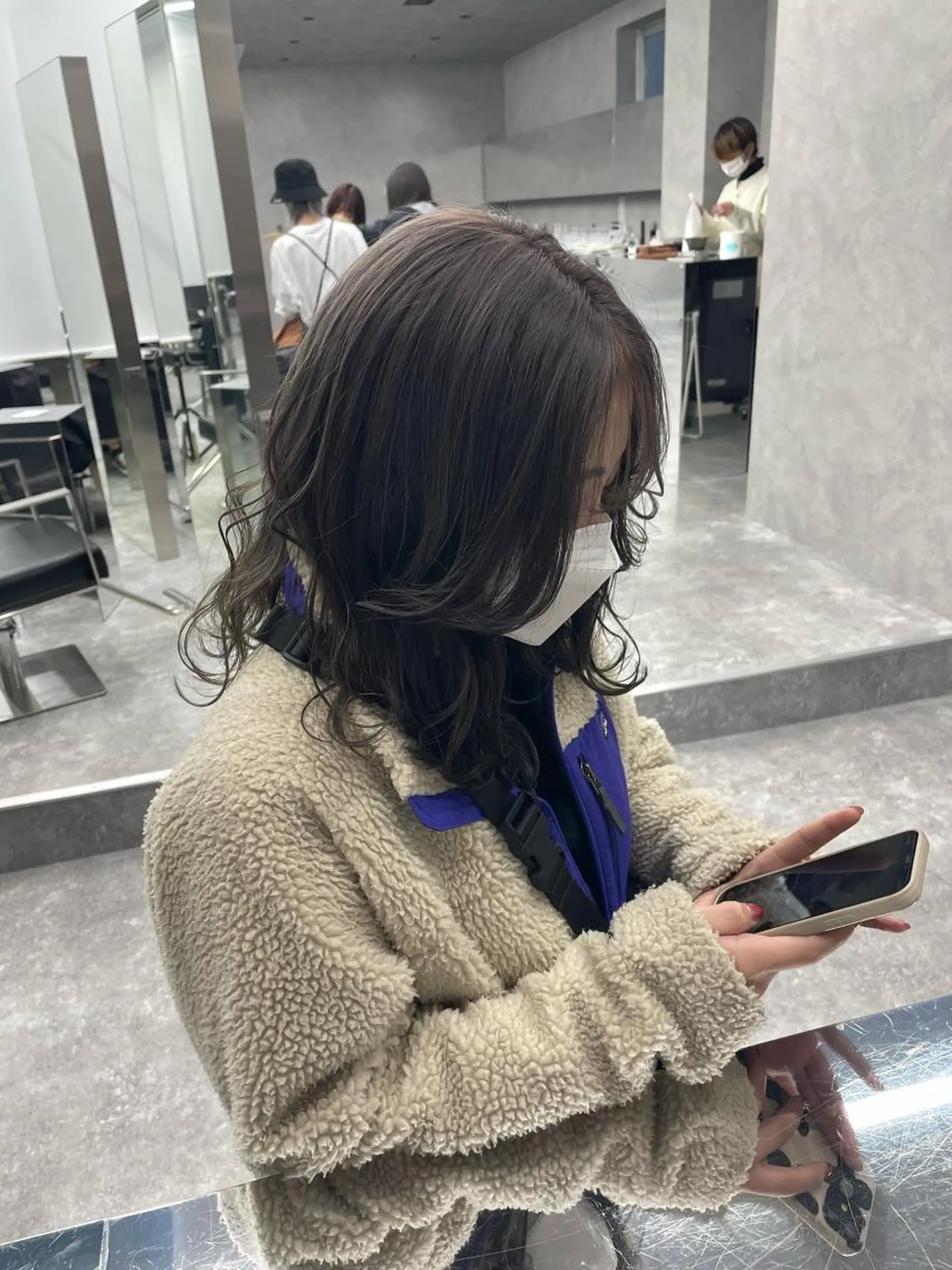 ミディアム カラー ヘアアレンジ メンズ キッズ ネイル マツエク・マツパ アイブロウ ショートボブ ミディアムパーマ メンズバレイヤージュ メンズブリーチ メンズハイライト 🌈難波🌈ベージュ カラー【ヒロム】のヘアスタイル