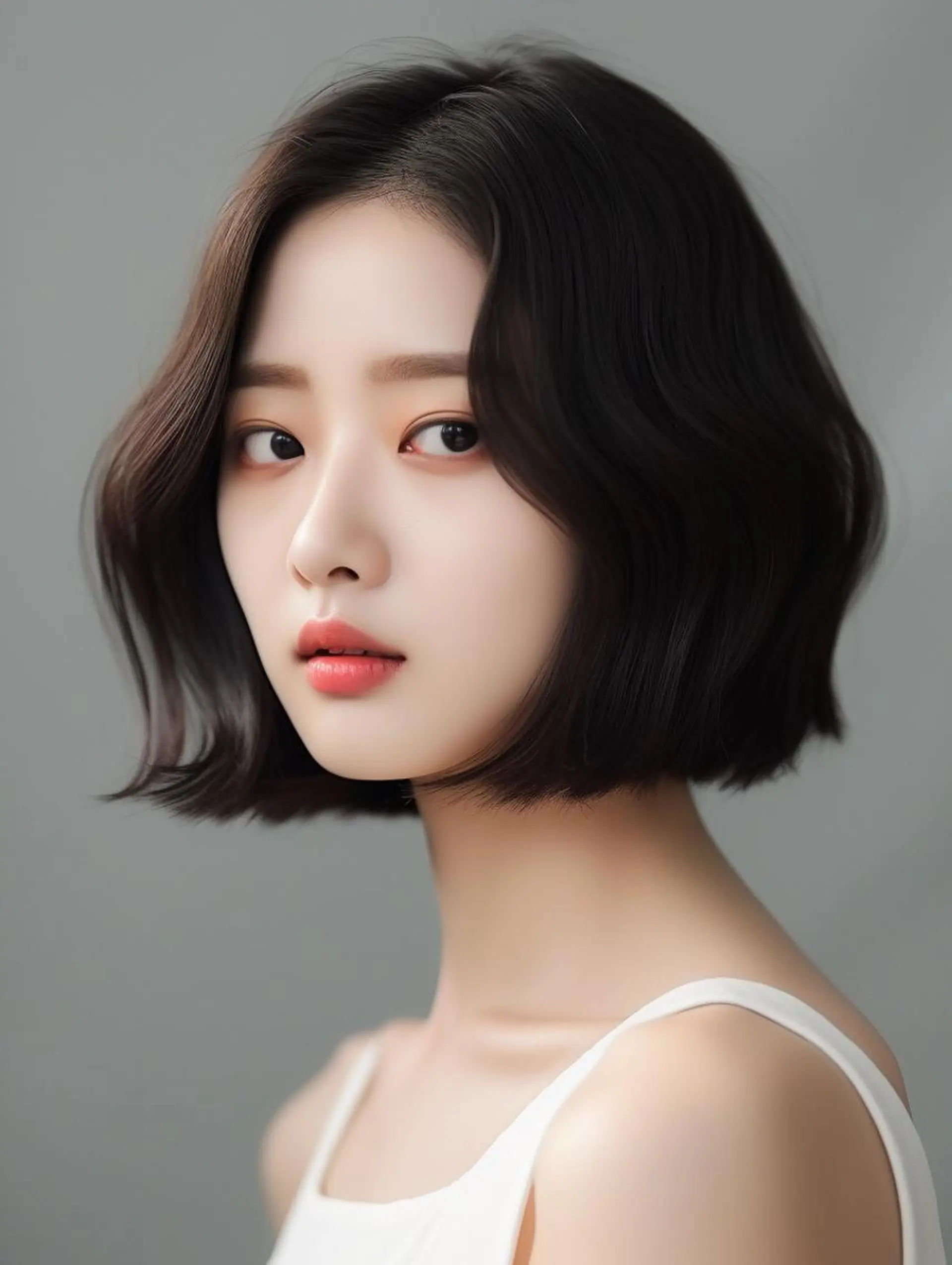 セミロング カラー Lehm所属・表参道/さあ や/大人ナチュラルのヘアスタイル