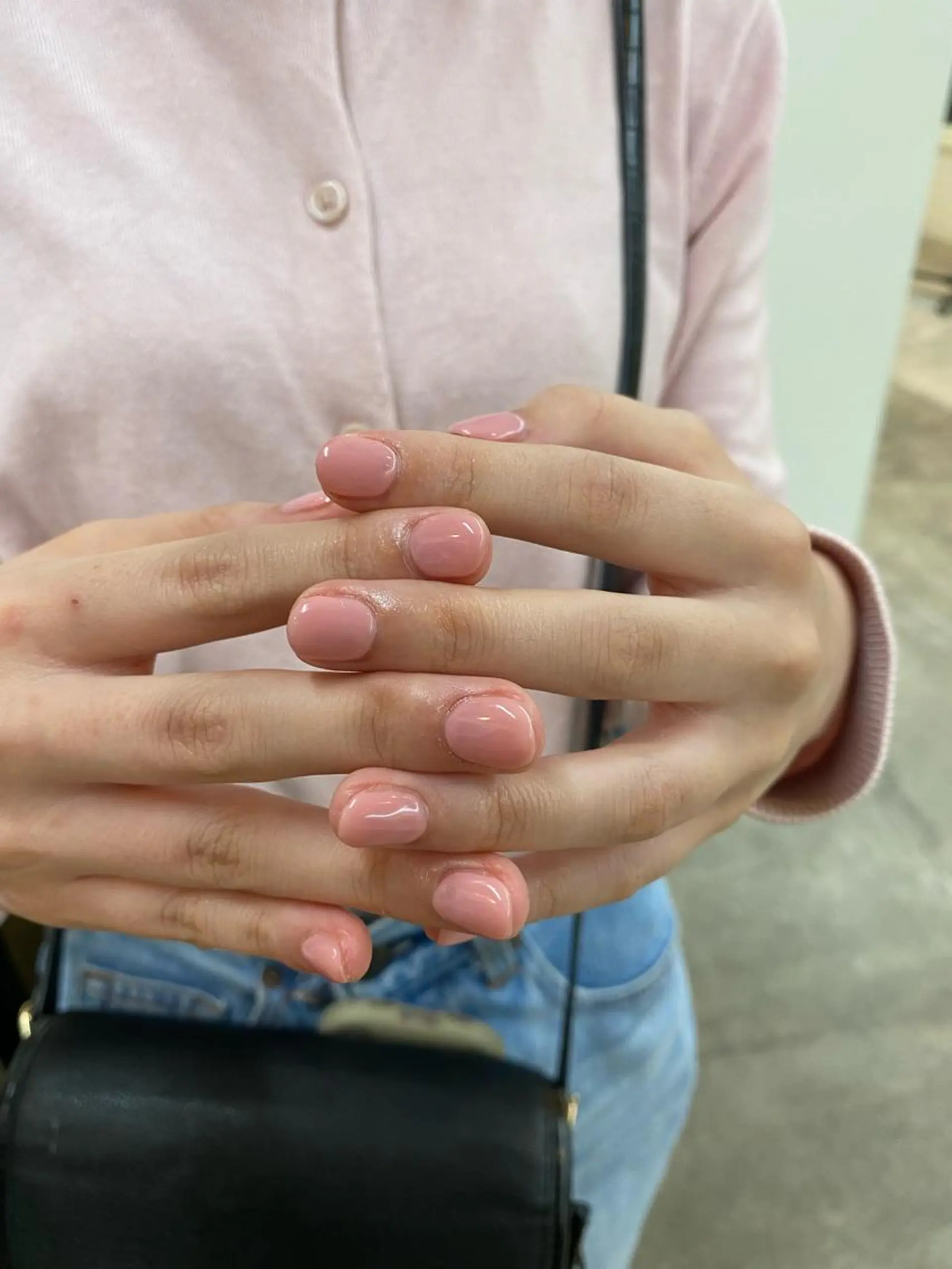 ネイル ピンク ハンドネイル nable.所属・望月 実莉のネイルデザイン