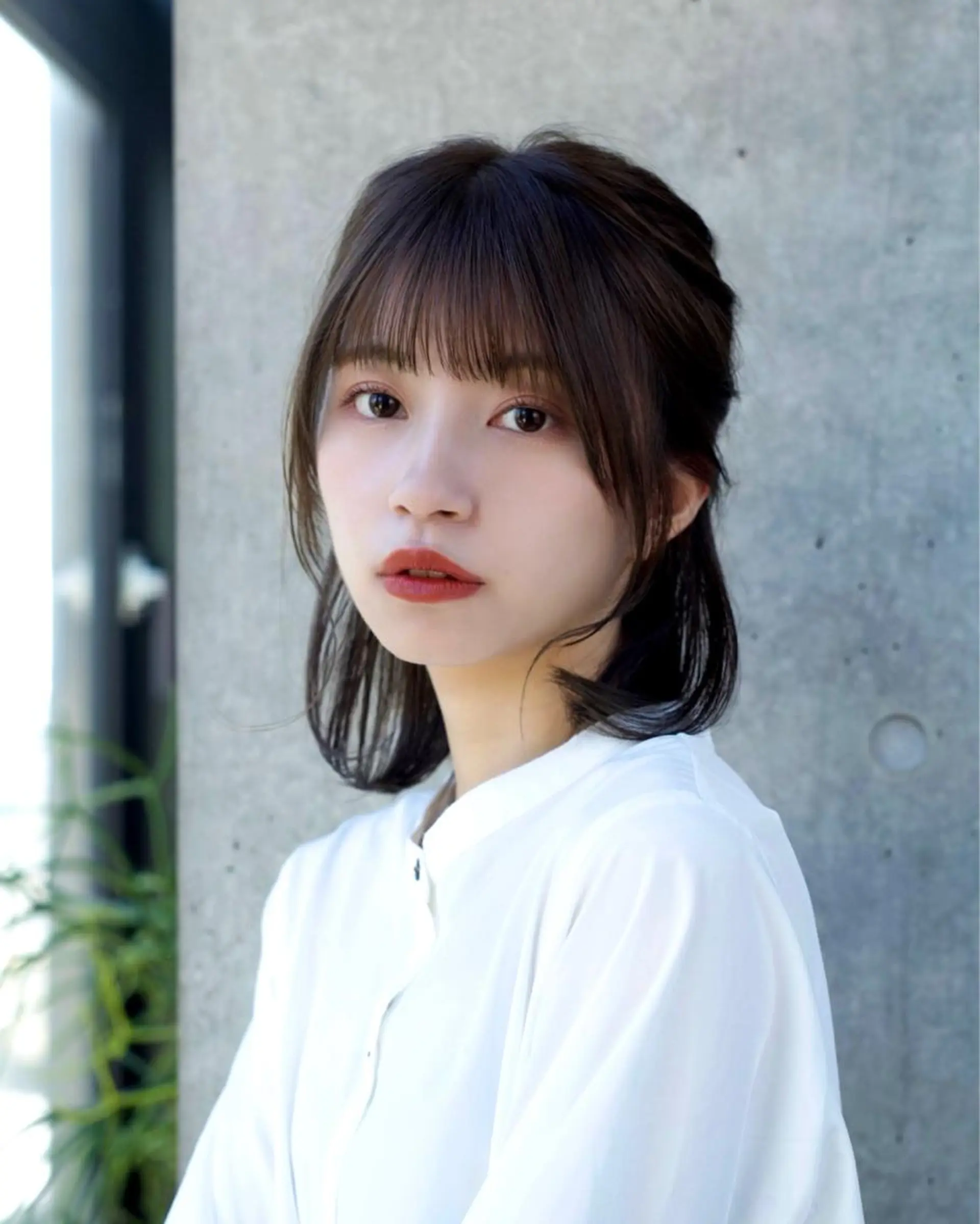 ミディアム SALOWIN原宿AROA店所属・顔まわり神カット✂︎ 齋藤雄大【表参道】のヘアスタイル