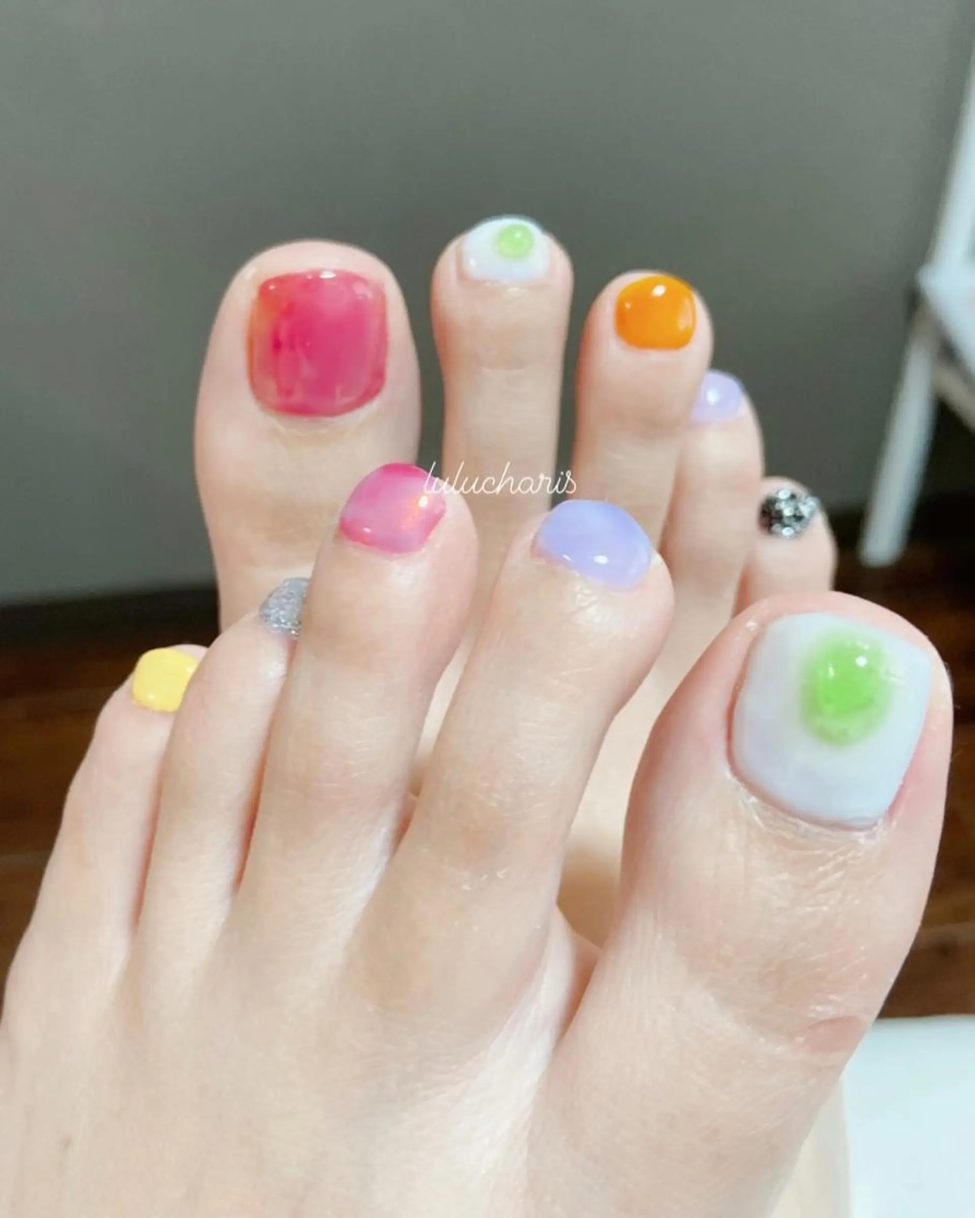 ネイル 持ち込み Lulu charisu所属・lulucharis nailのネイルデザイン