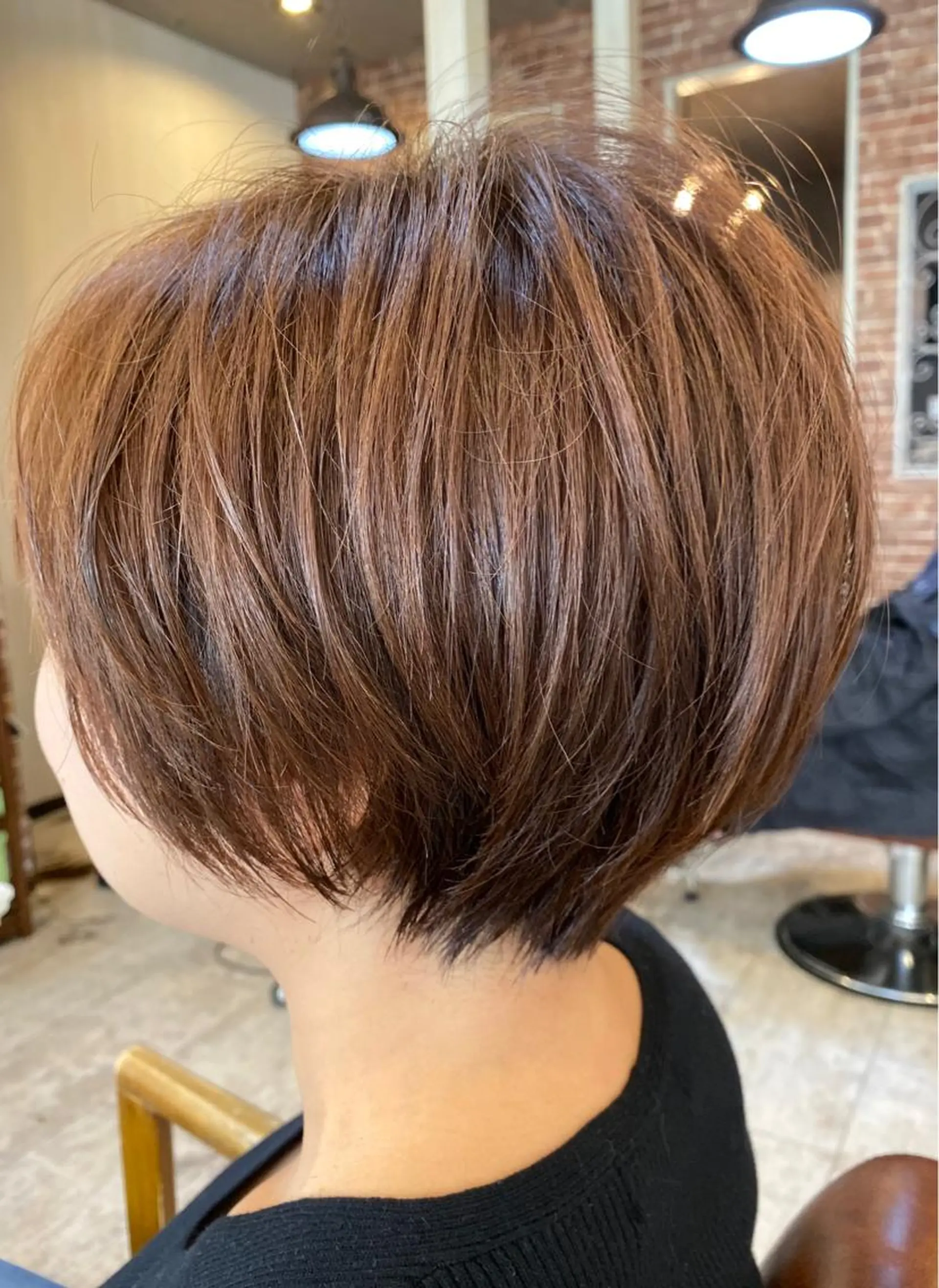 ショート カラー ⭐️ショート⭐️美髪 矯正⭐️水口陸のヘアスタイル