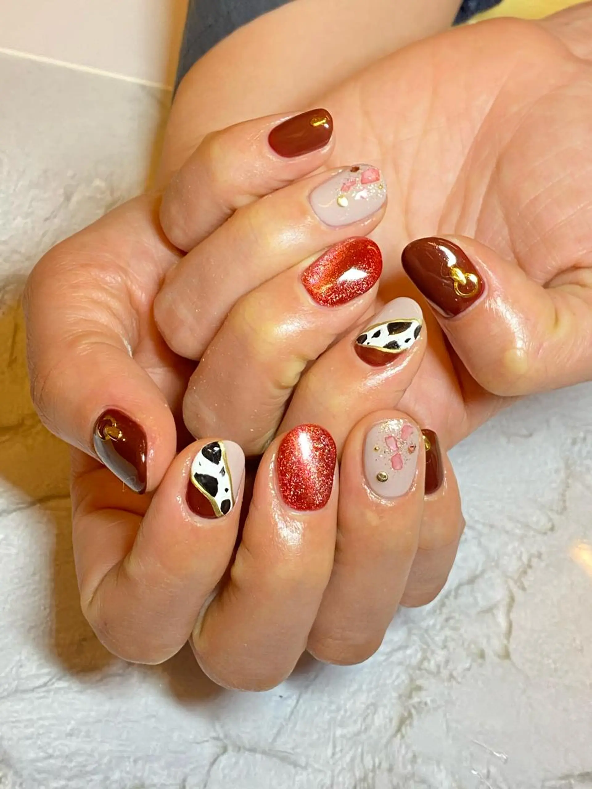 ネイル ハンドネイル M nail はやまうららのネイルデザイン