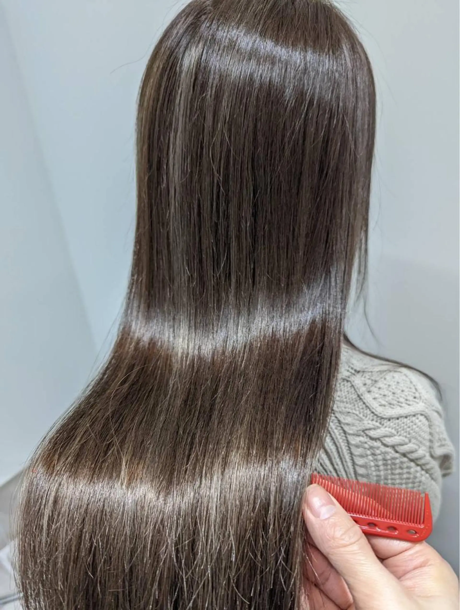 ロング ヘアカラー トリートメント ヘッドスパ 髪質改善・育髪サロンABELIA所属・大西 敦之のヘアスタイル