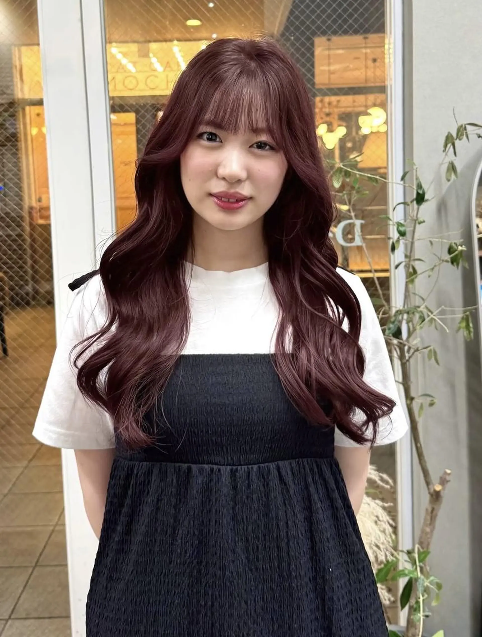 ロング ヘアカラー 福岡美容室Daisy hairのヘアスタイル