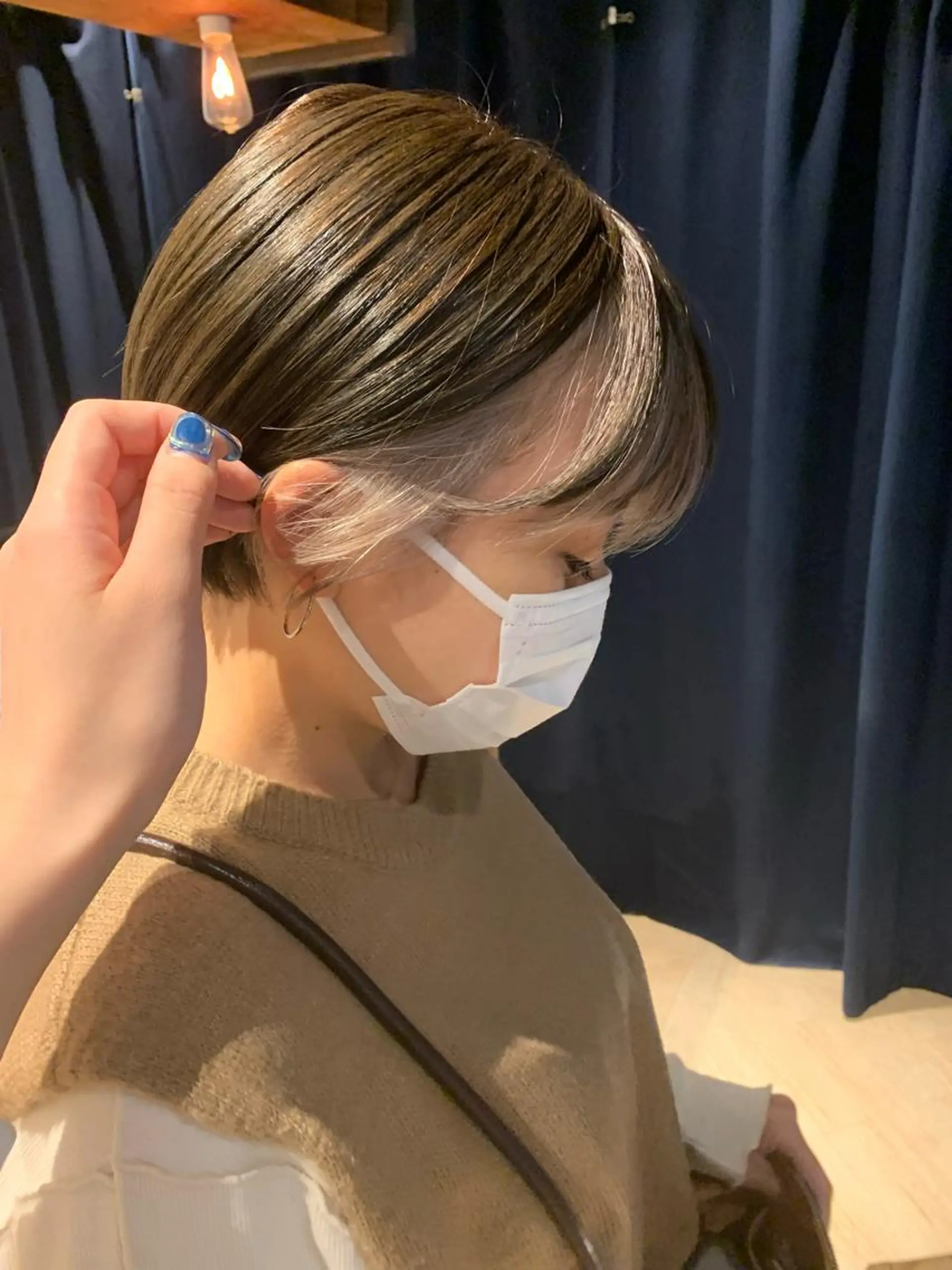 ショート カラー カット ヘアカラー トリートメント ally hairsalon所属・Emi .のヘアスタイル