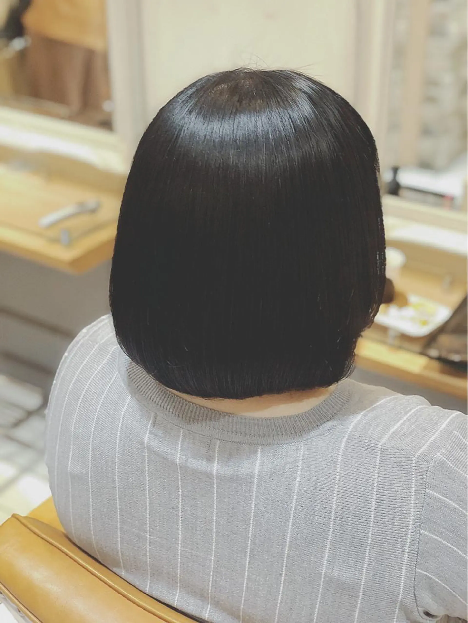 ミディアム ショートボブ ボブ カット MeL 横浜/ ＭＩＨＯのヘアスタイル