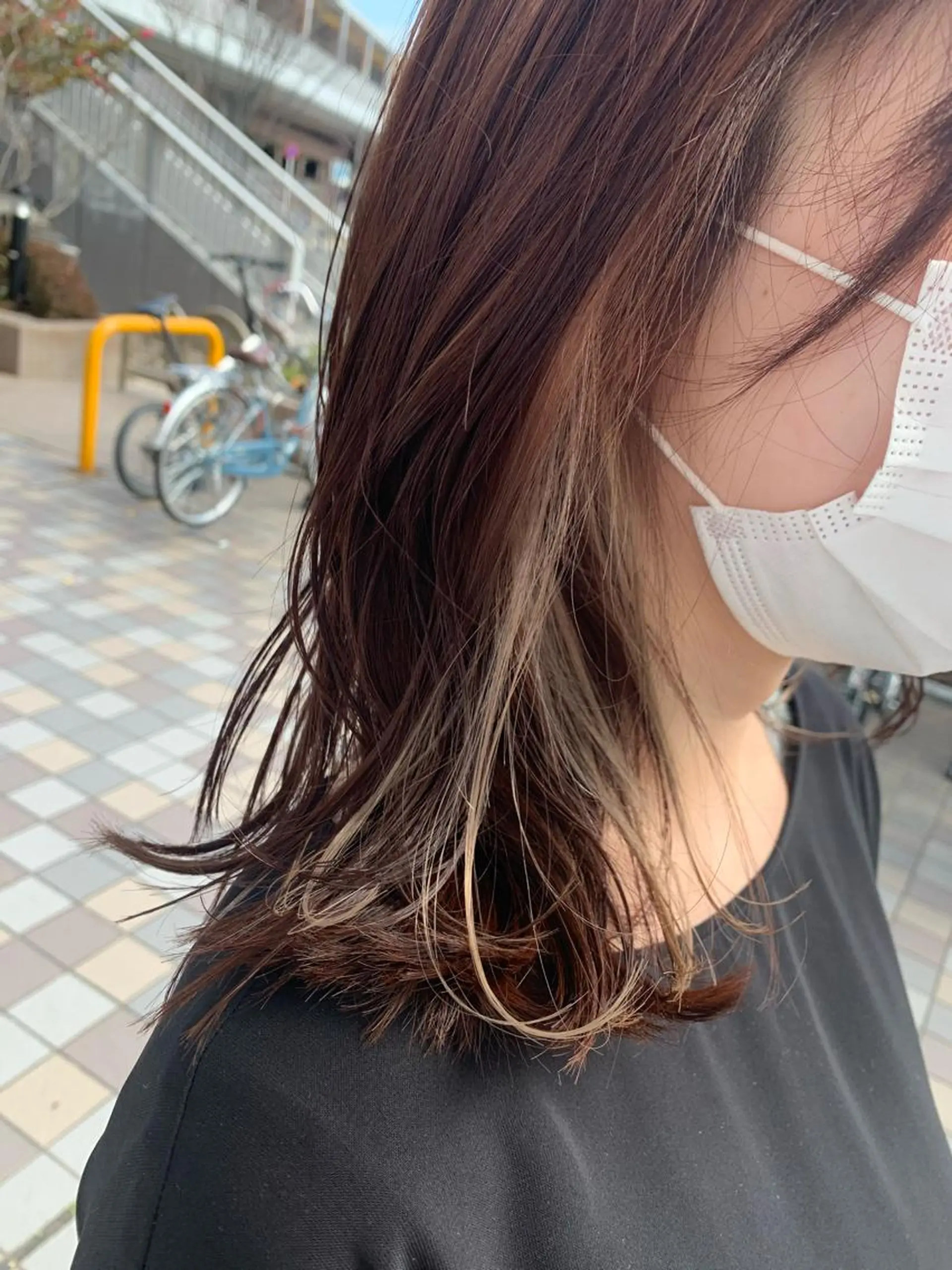ミディアム カット ヘアカラー AVANCE.セブンパーク天美松原店所属・髪質改善/レイヤー ✨平沼佑麻✨のヘアスタイル