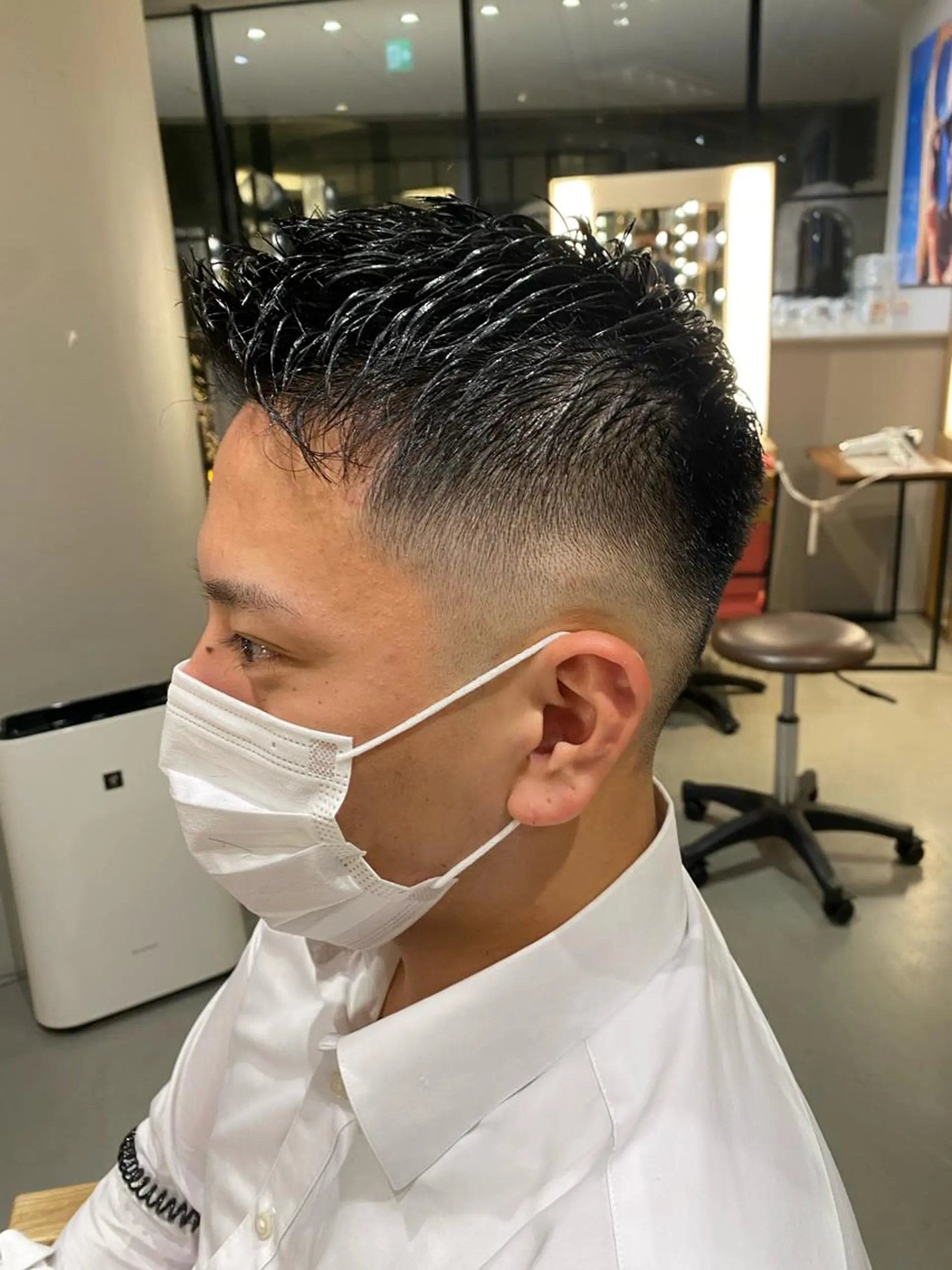 ショート メンズ unopulir 茶屋町店所属・unopulir 景山 凌のヘアスタイル