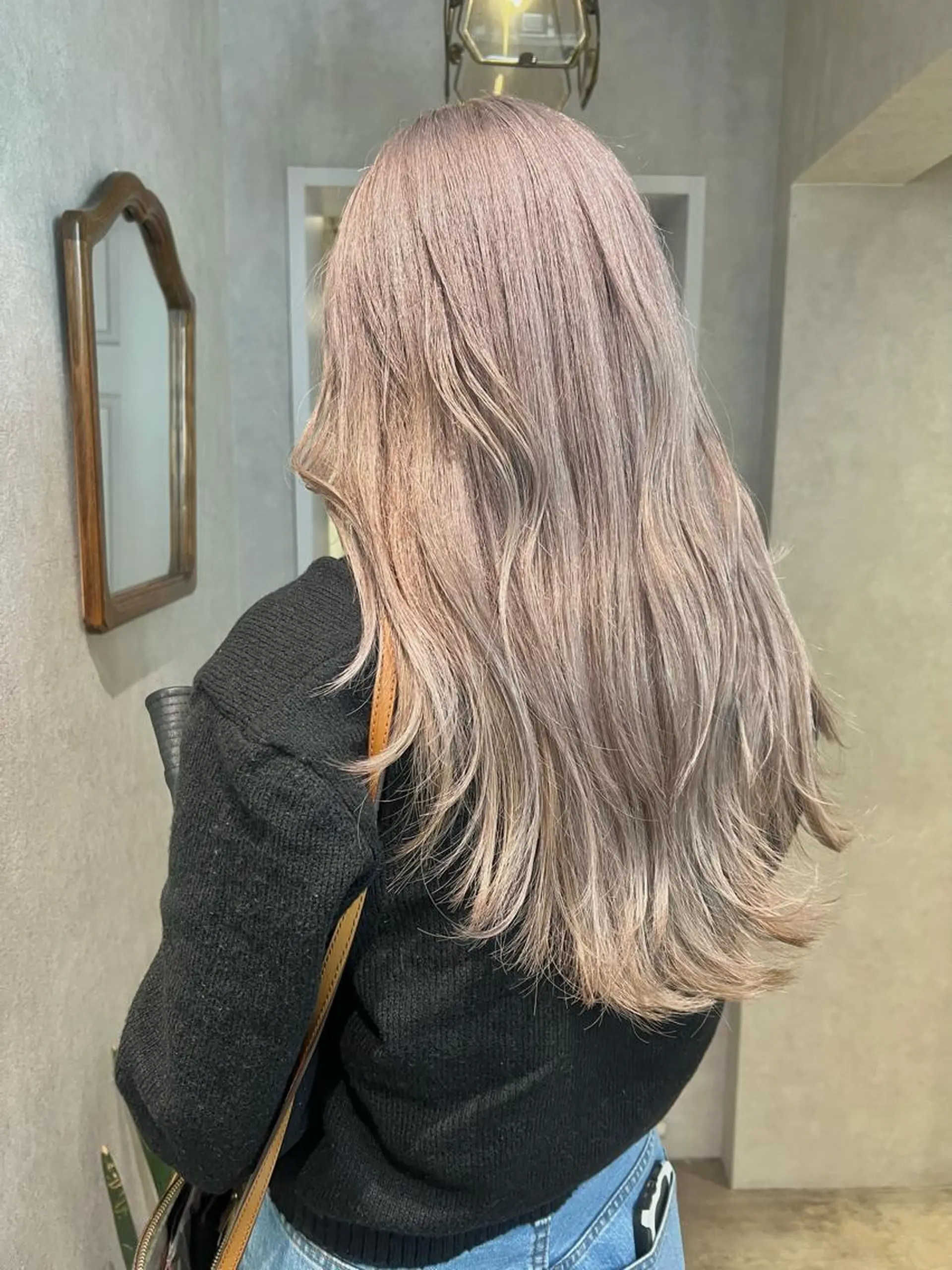 ロング カラー ヘアカラー ｻﾄｳﾐﾉﾘ韓国ヘア 韓国メンズヘアのヘアスタイル