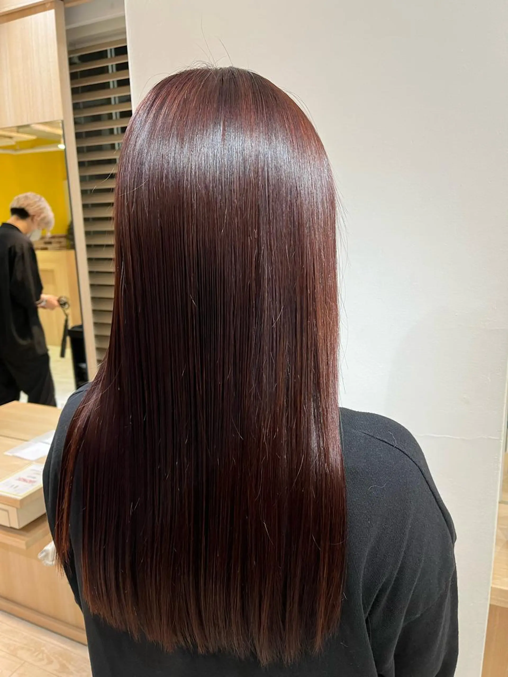 ロング カラー レッドカラー 髪質改善✨/中屋敷 はじめのヘアスタイル