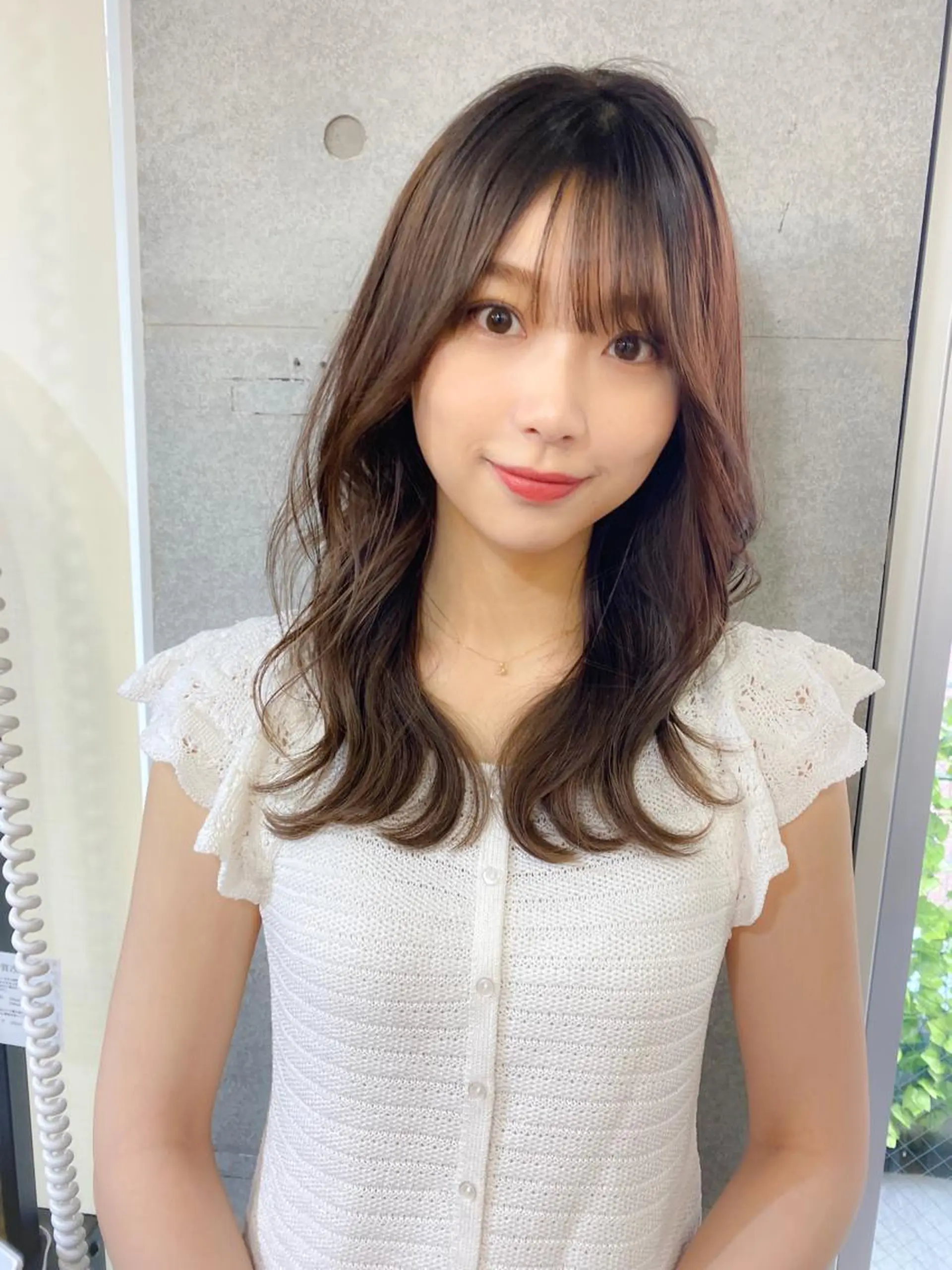 セミロング カラー 似合わせレイヤー 🇰🇷荒木洋文のヘアスタイル