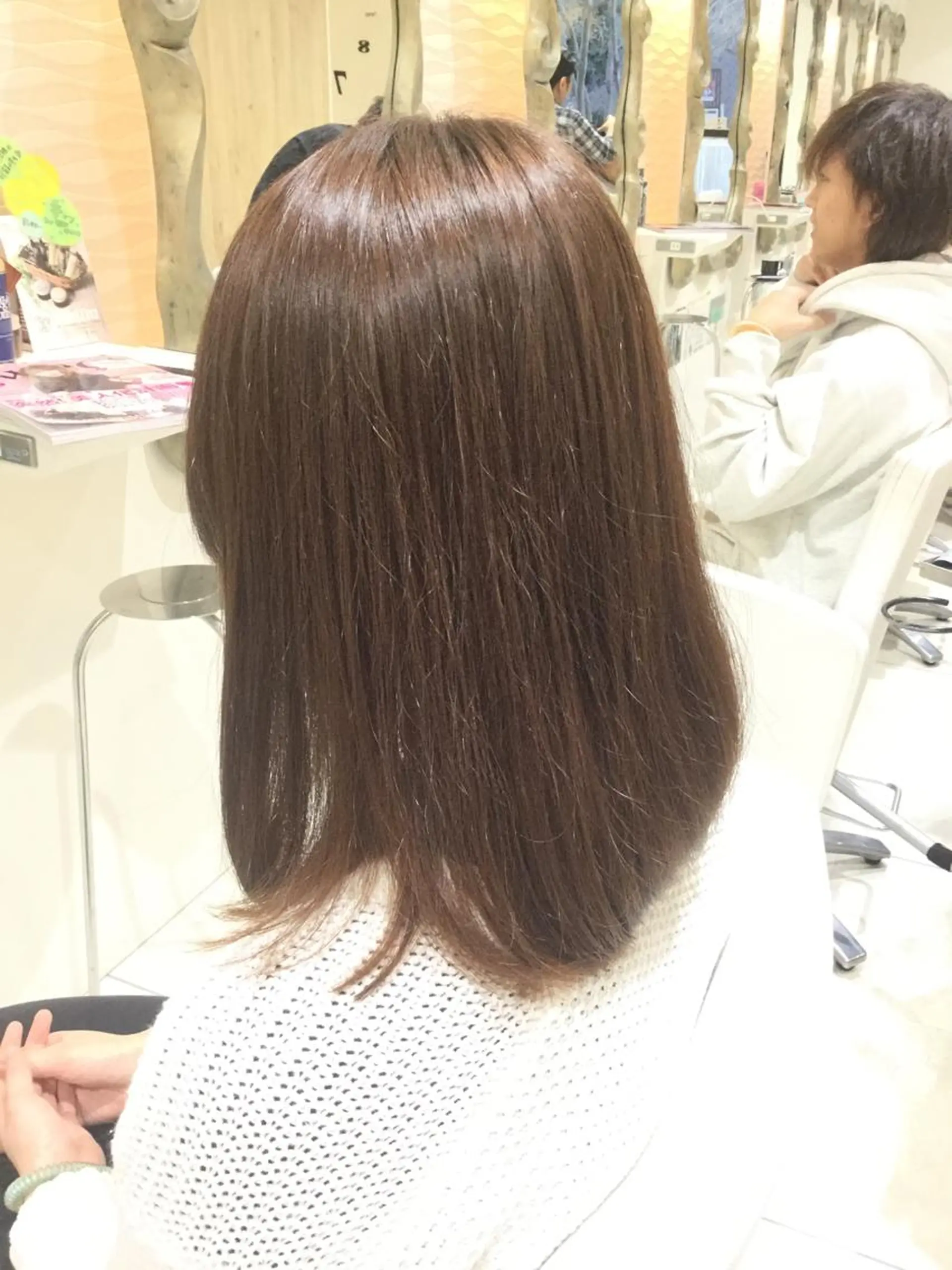 ミディアム カラー ヘアカラー トリートメント 松吉 純平のヘアスタイル